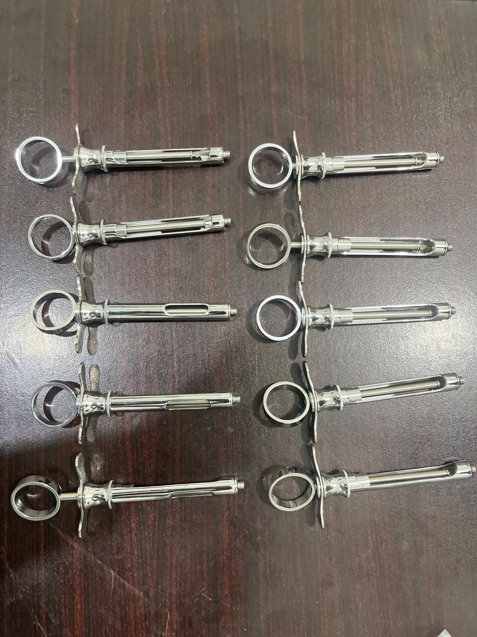 Lot of 10 Hu-Friedy CW Style Dental Anesthetic Aspirating 1.8ml Syringe SYRCW