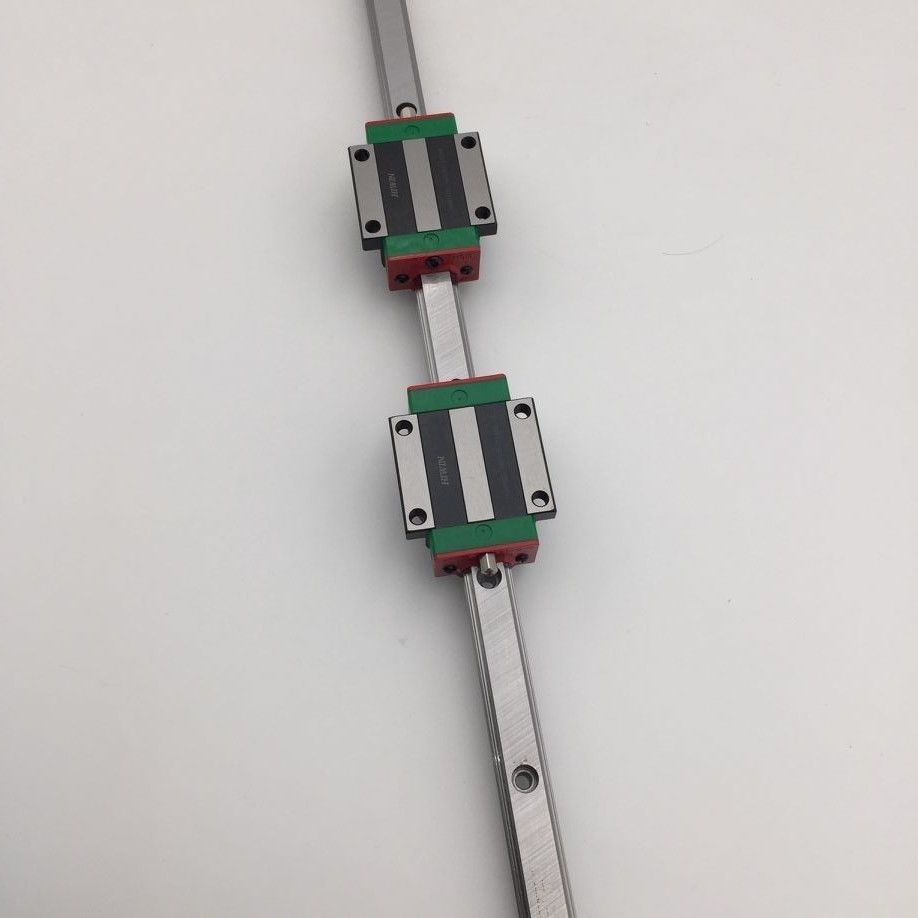 HGR25 Linear Rail Guide 1000mm & 2pc HGW25CC Rail Block CNC Kit Original HIWIN