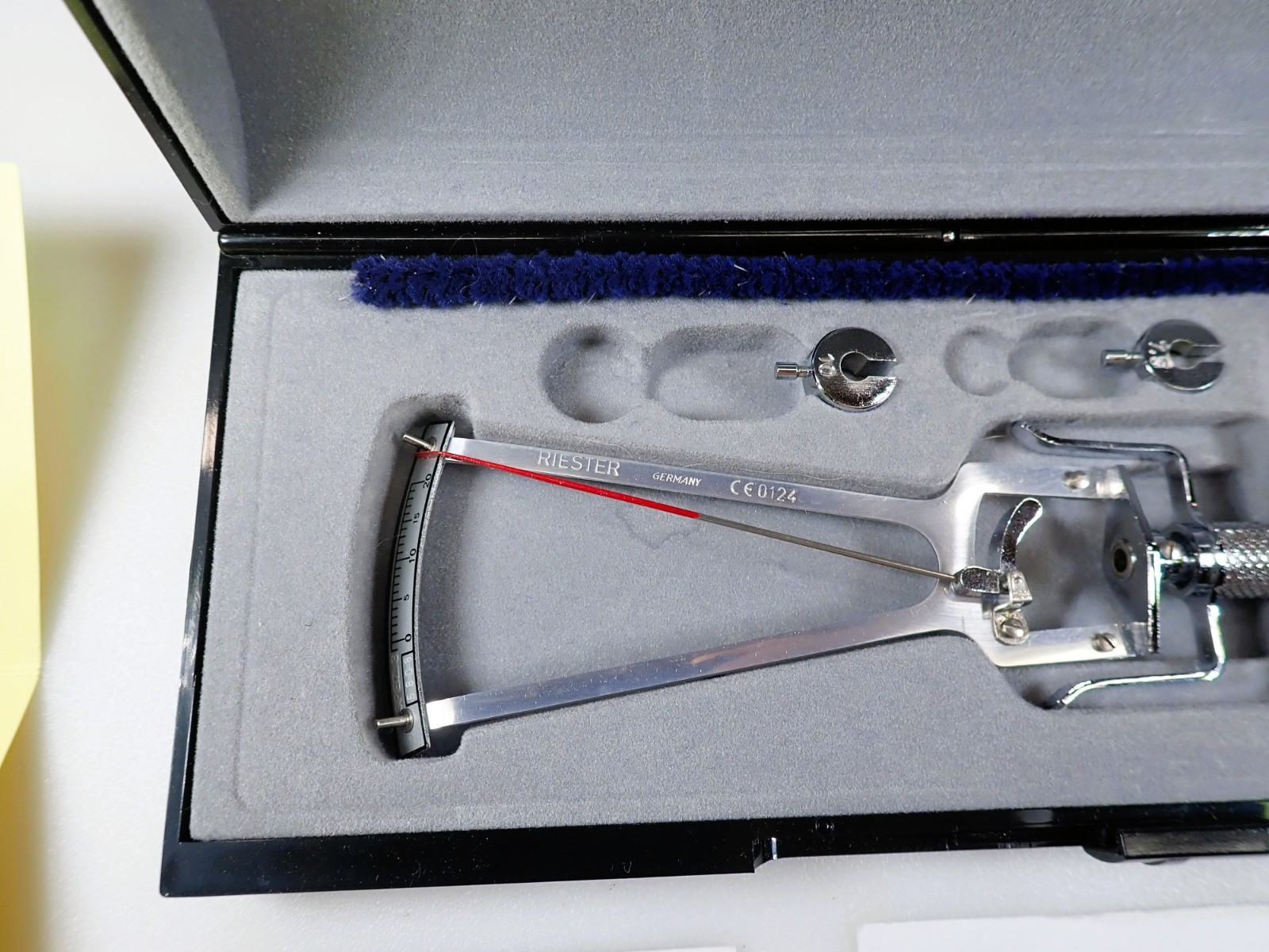Vintage Riester Schiotz C Eye Tonometer No. 5112 Germany NOS Veterinary Case