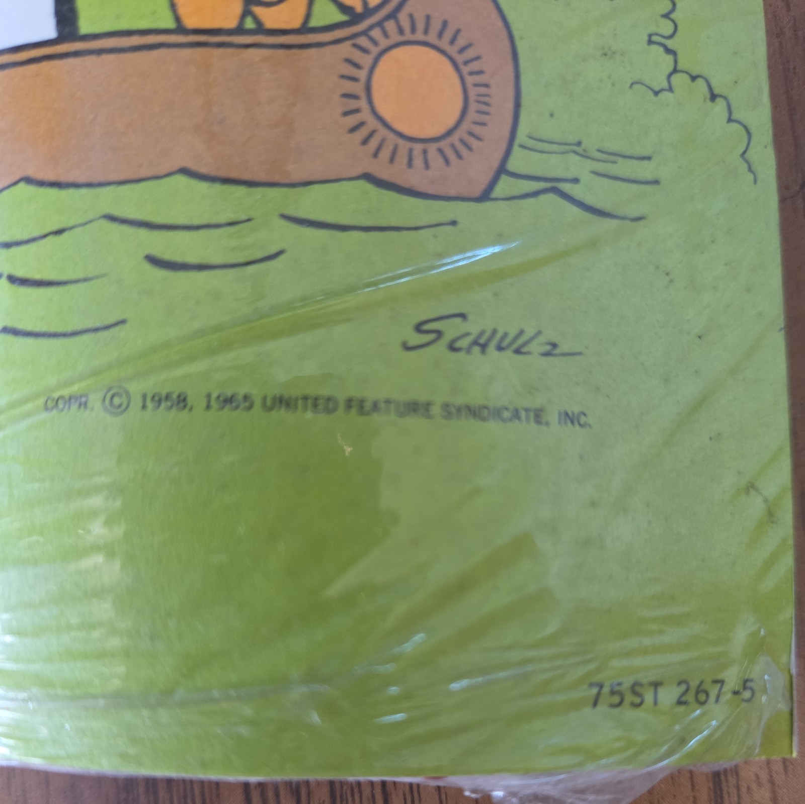 Vintage Peanuts Little Snoopy Pad Notepad Woodstock 1965 Hallmark NEW!!