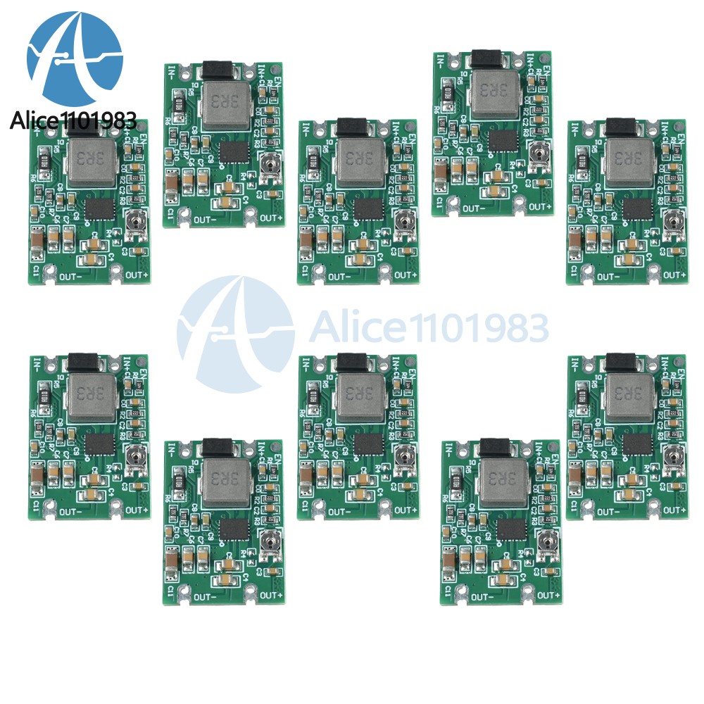DC 3–20V to 1.2–18V Buck-Boost Module Regulated Power Supply Module for Battery