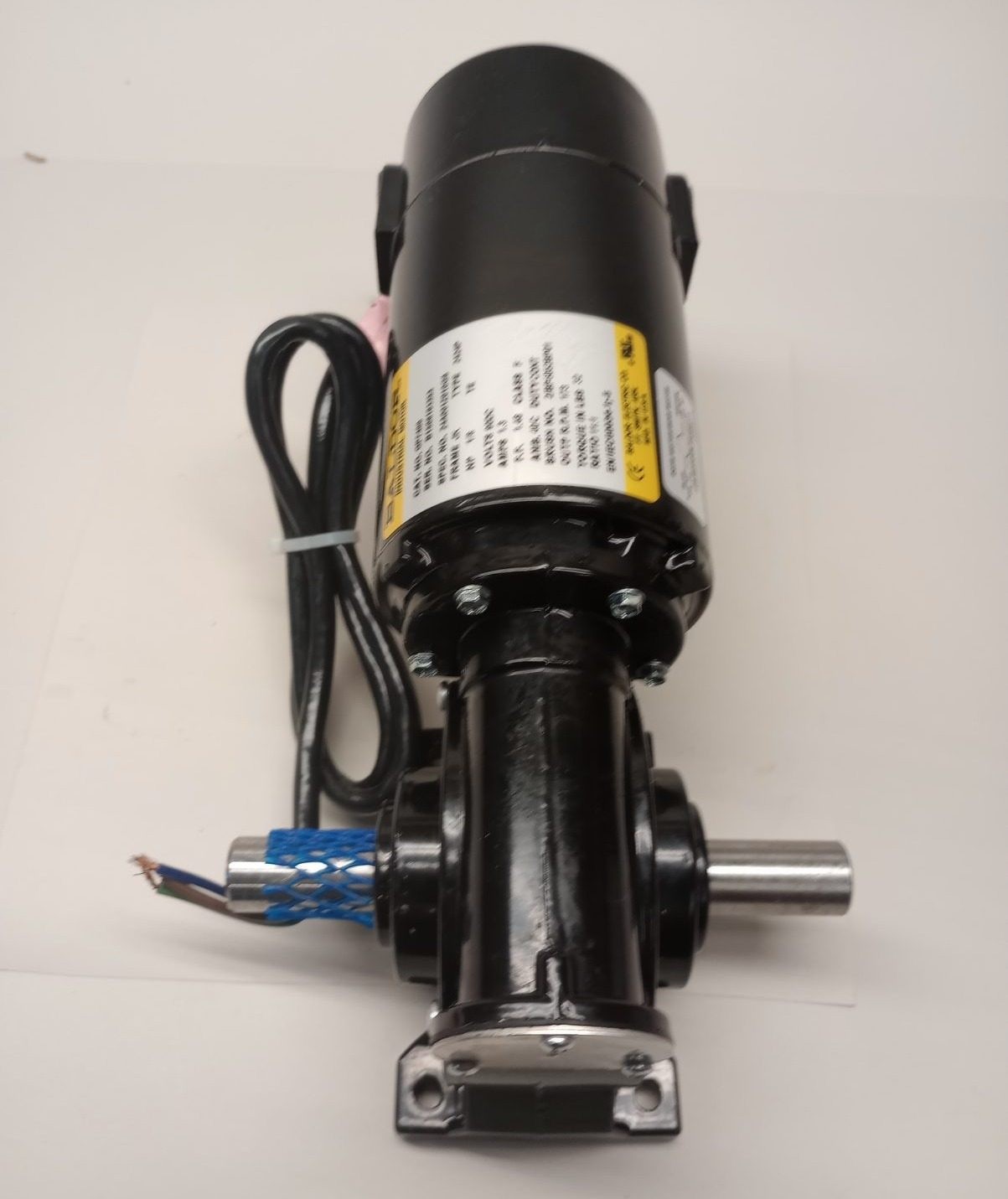 Baldor GP7400 Gear Motor 1/8hp 90V-DC 173rpm Ratio 11:1 JK-2424P 24A001Z010G6