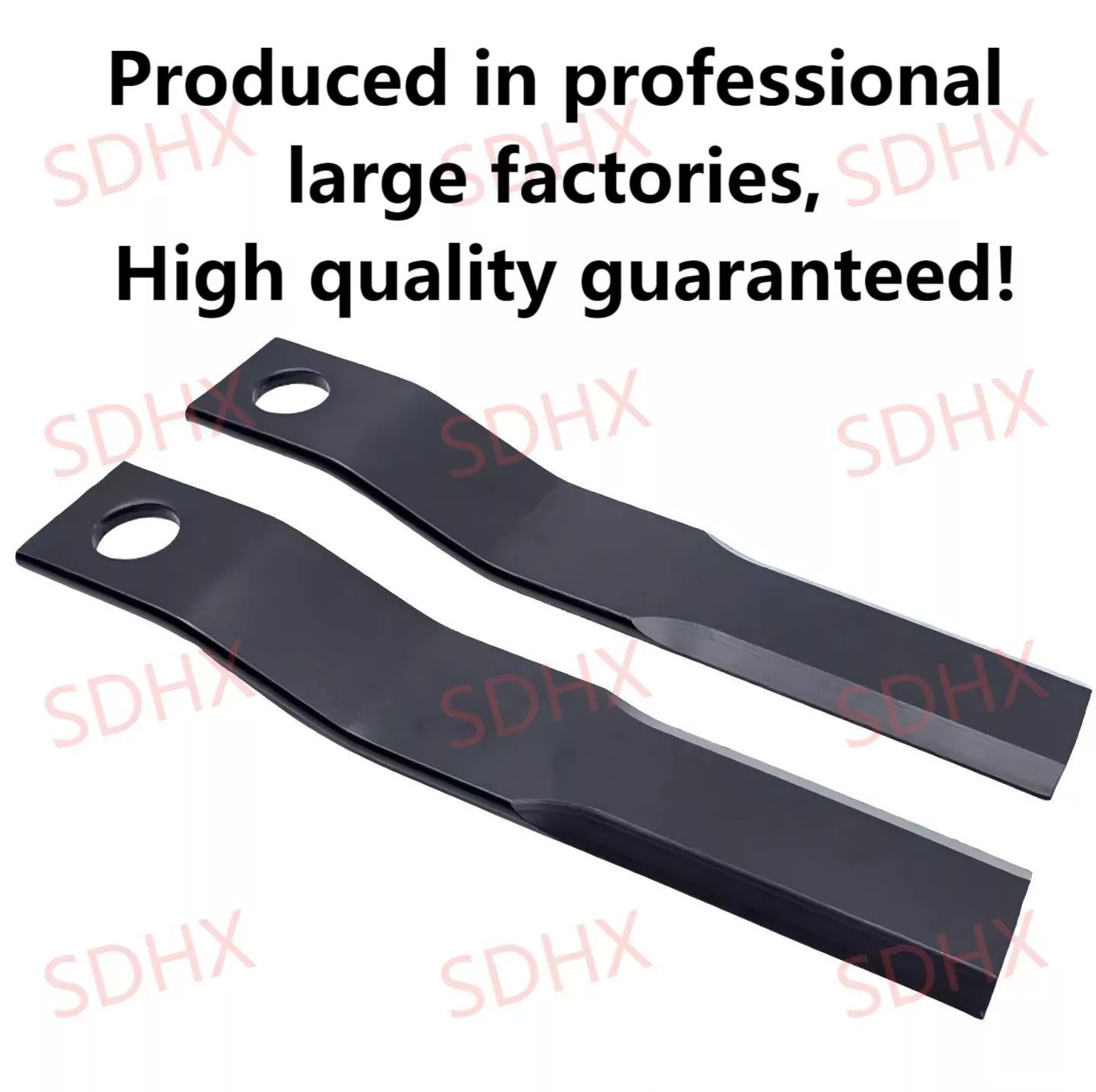 2pcs Agrotk Skid Steer Brush Cutter Cutting Blades, For Use with AGT-RC72/EXRC54