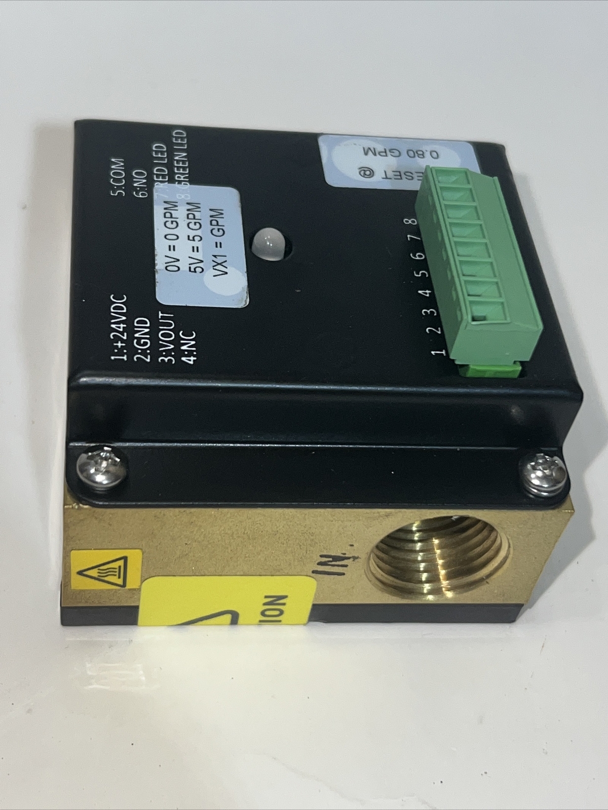 Proteus Industries 9850B24P1 Flow Transducer 24V 30 mA, Free. Shipping