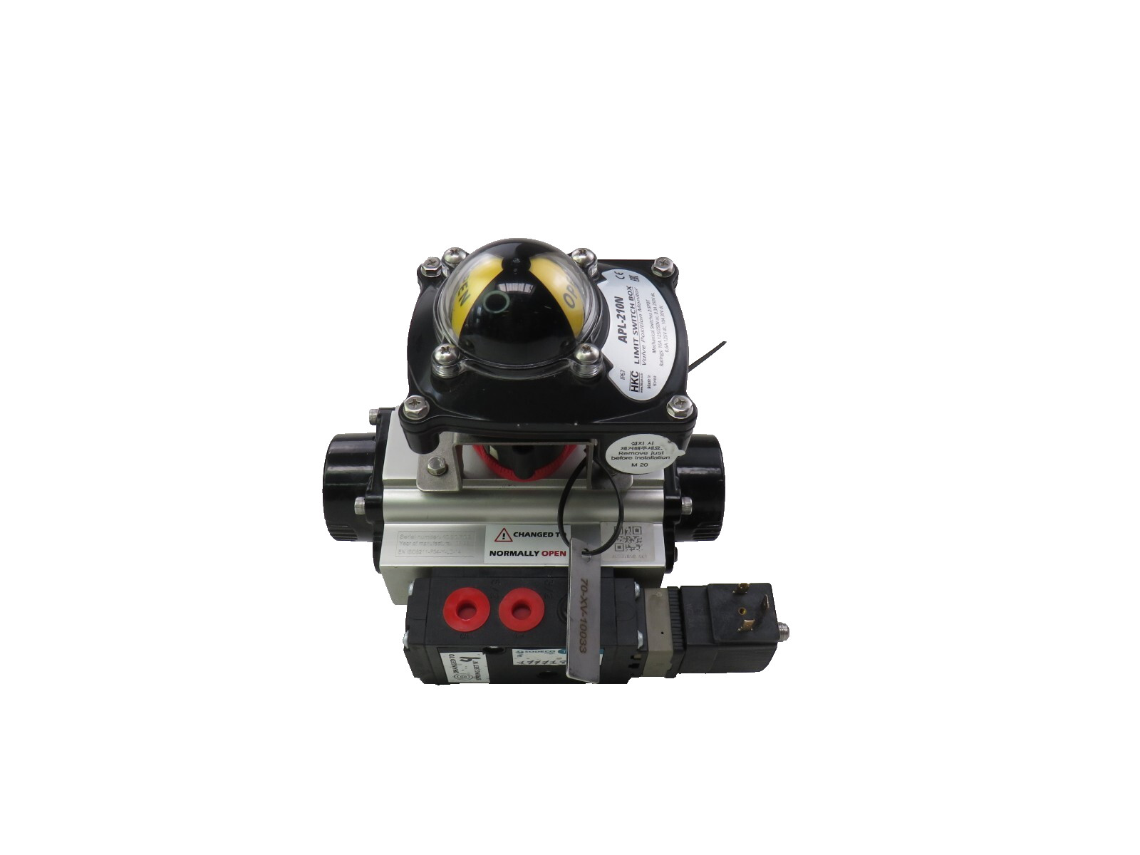 ACTREG EN ISO5211-F04-Y-LD-14 PNEUMATIC ACTUATOR APL-210 6519 W 6.0 00131421