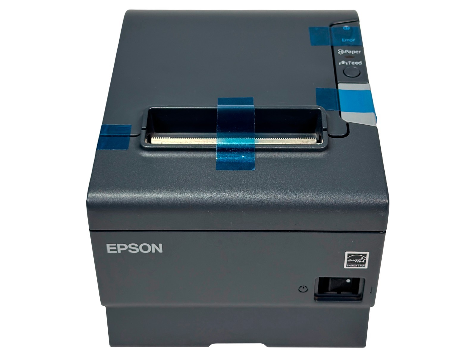REFURBISHED Epson TM-T88V POS Compact Thermal Receipt Printer USB Serial Square