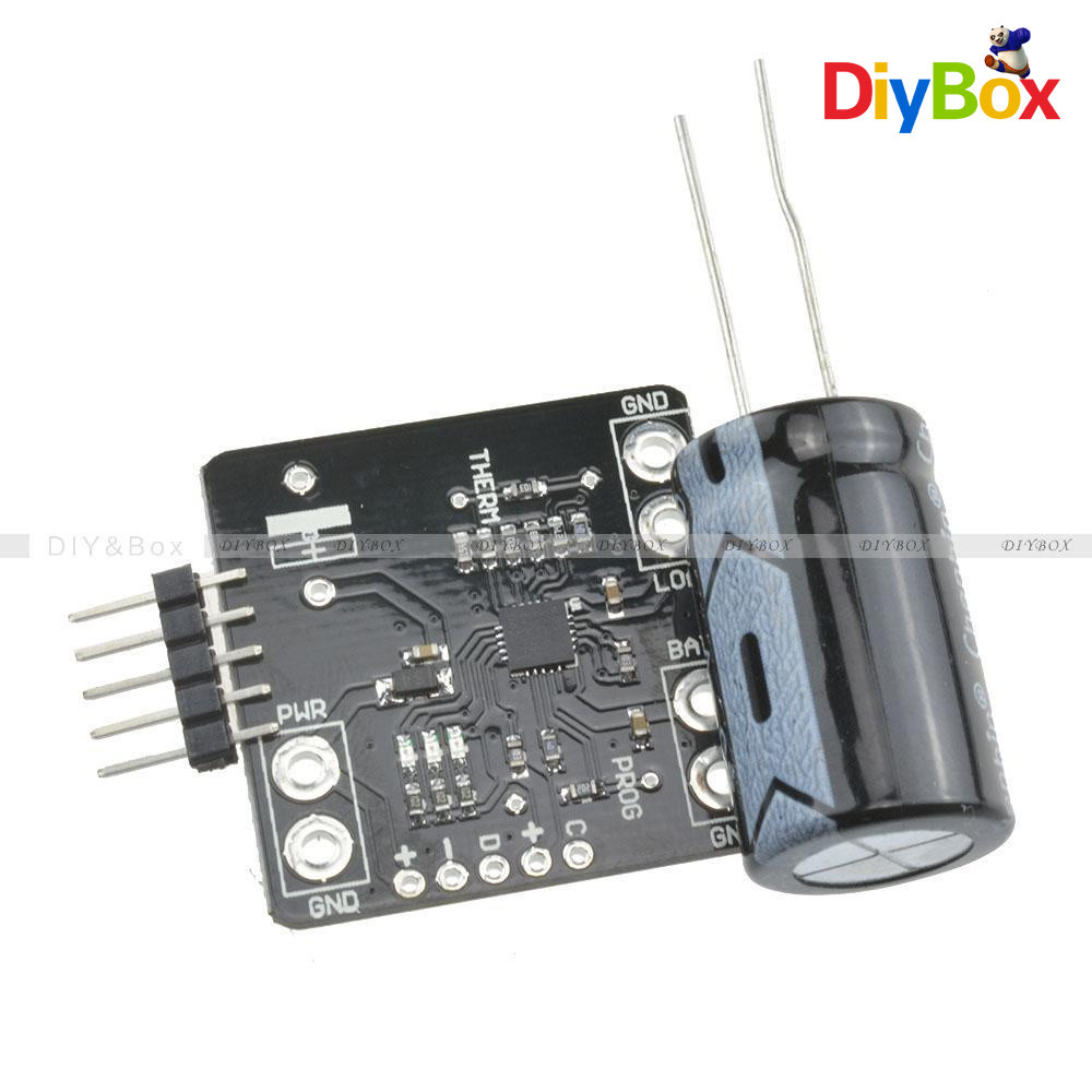 MCP73871 USB DC Solar Lipoly Lithium Lon Polymer Charger 3.7/4.2V Battery Module