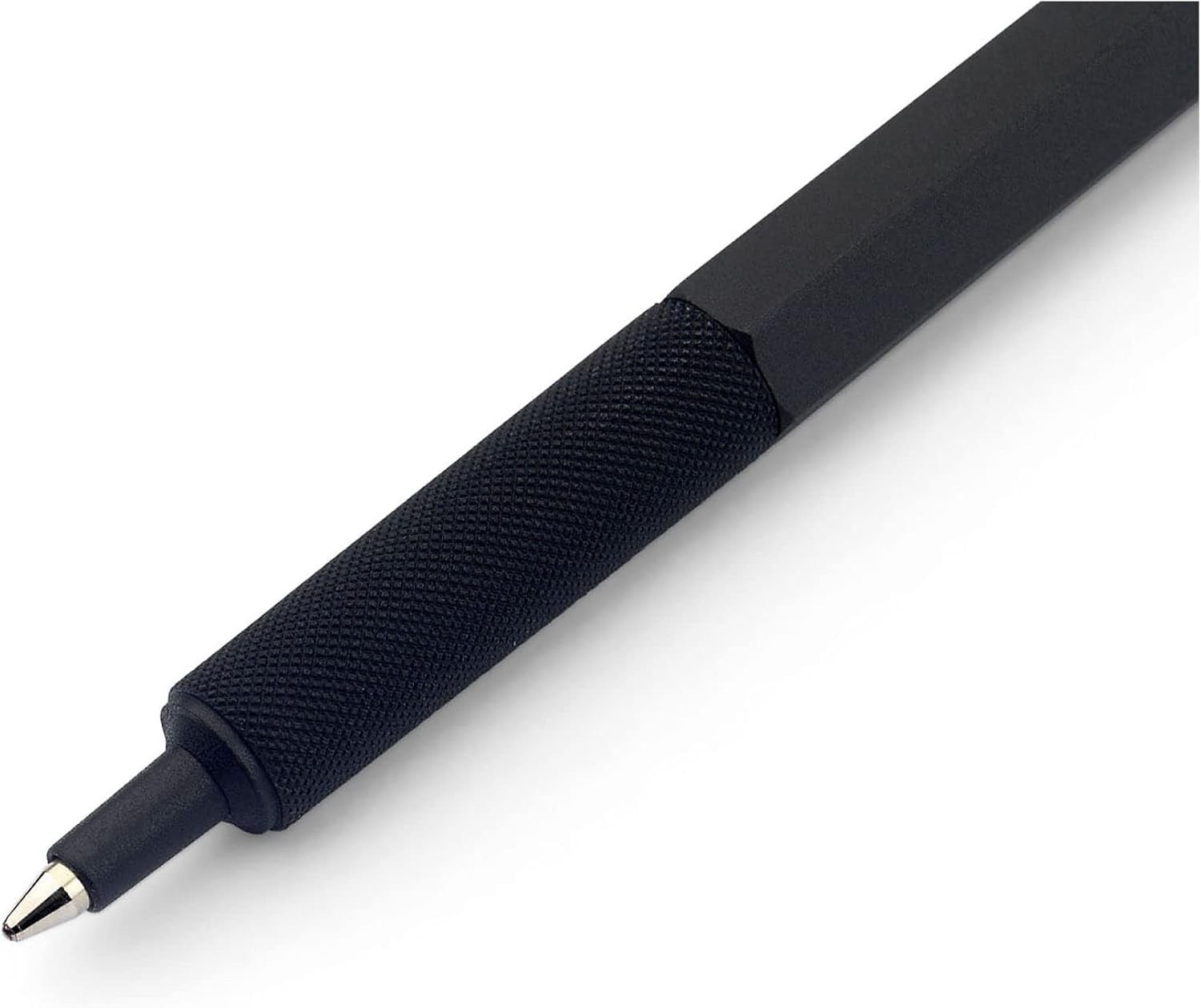 rOtring 600 Retractable Metal Ballpoint Pen, 1 Count (Pack of 1), Black