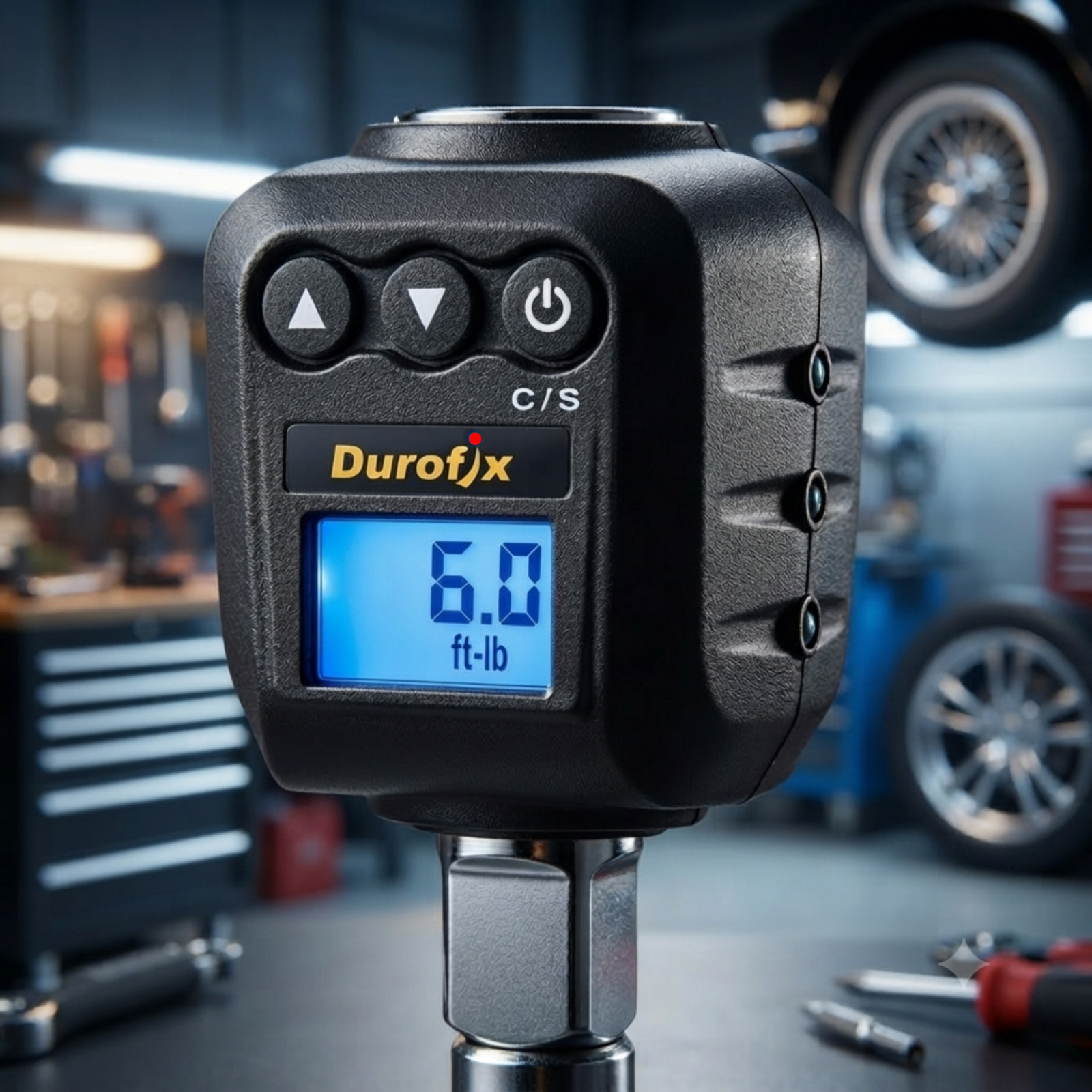 Durofix Digital Torque Adapter Combo 1/2″ & 3/8″ Drive Backlit 5.9-250 ft-lbs