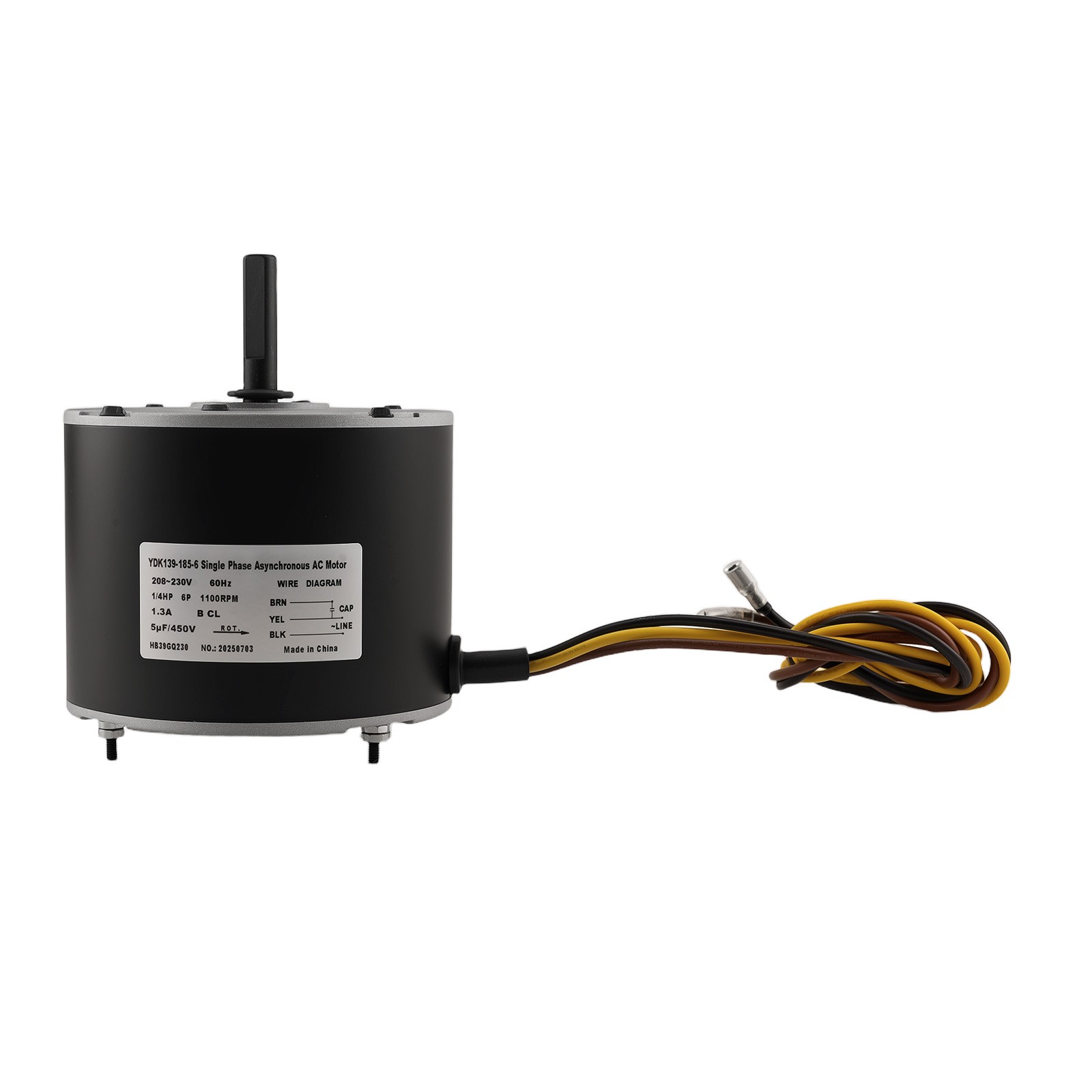 Fan Motor For Zhongshan Broad-Ocean 1/4 HP 208V-230Volt Y7S623C835L HC39GE226