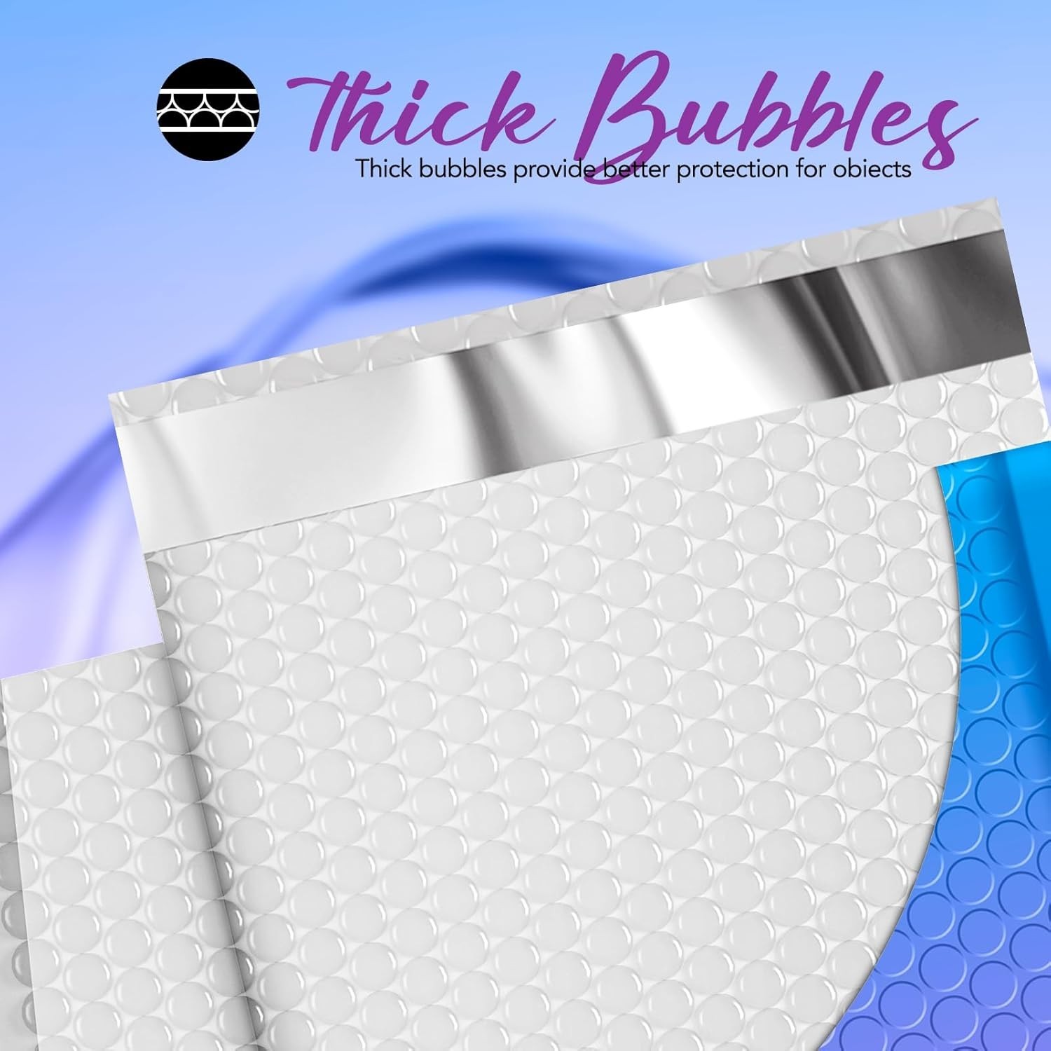 Lightweight Self-Seal Bubble Mailers 6×10