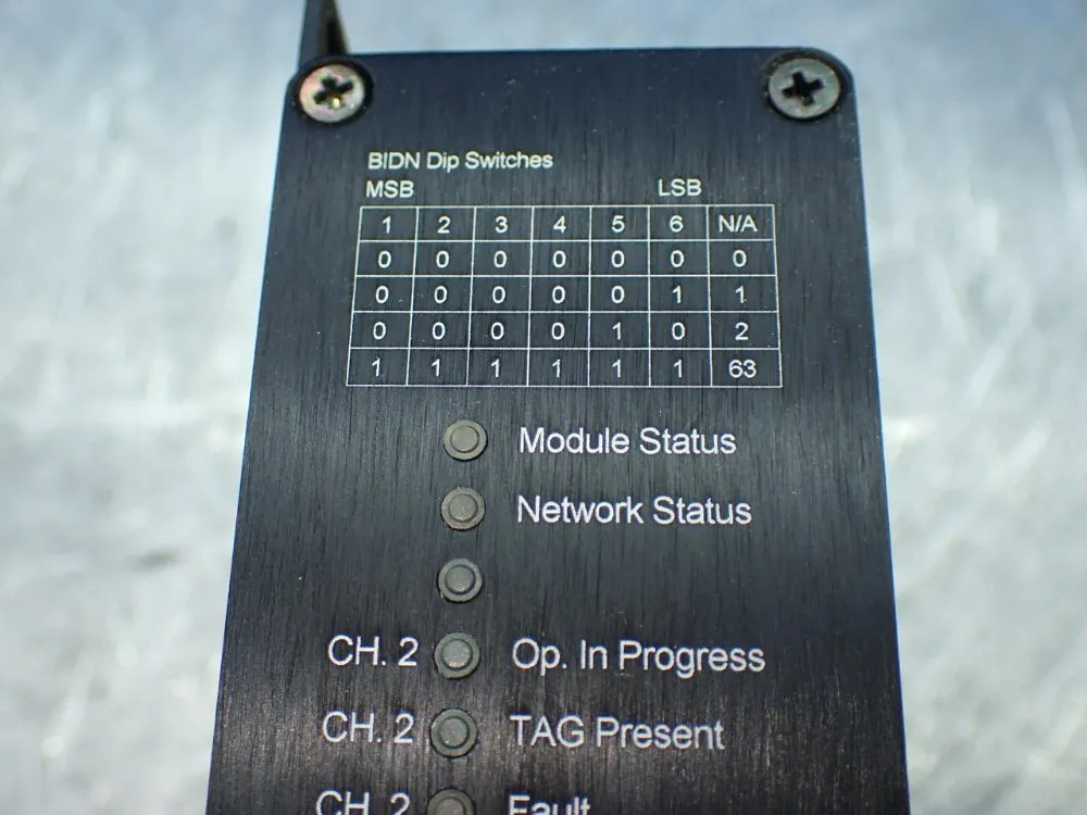 BALOGH RFID INTERFACE / DEVICENET INTERFACE BIDN AA