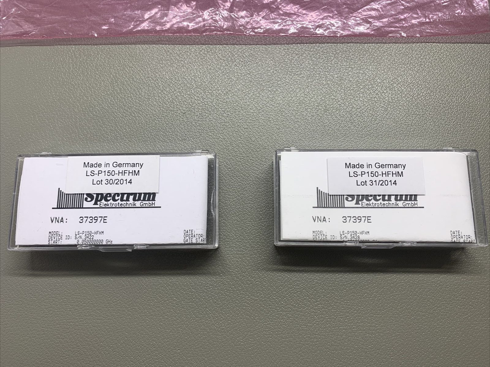 Spectrum LS-0150-HFHM Phase Adjustable Adapters DC to 50.0 GHz, 2.4mm connectors