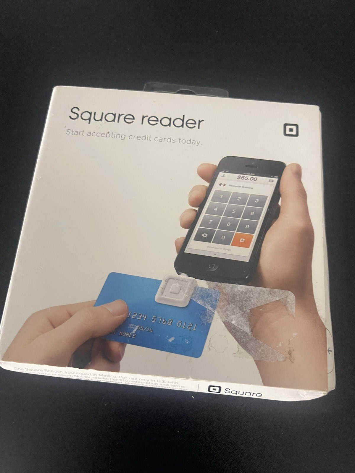 Square Square Reader Credit Card Reader for iPhone iPad Android POS Terminal