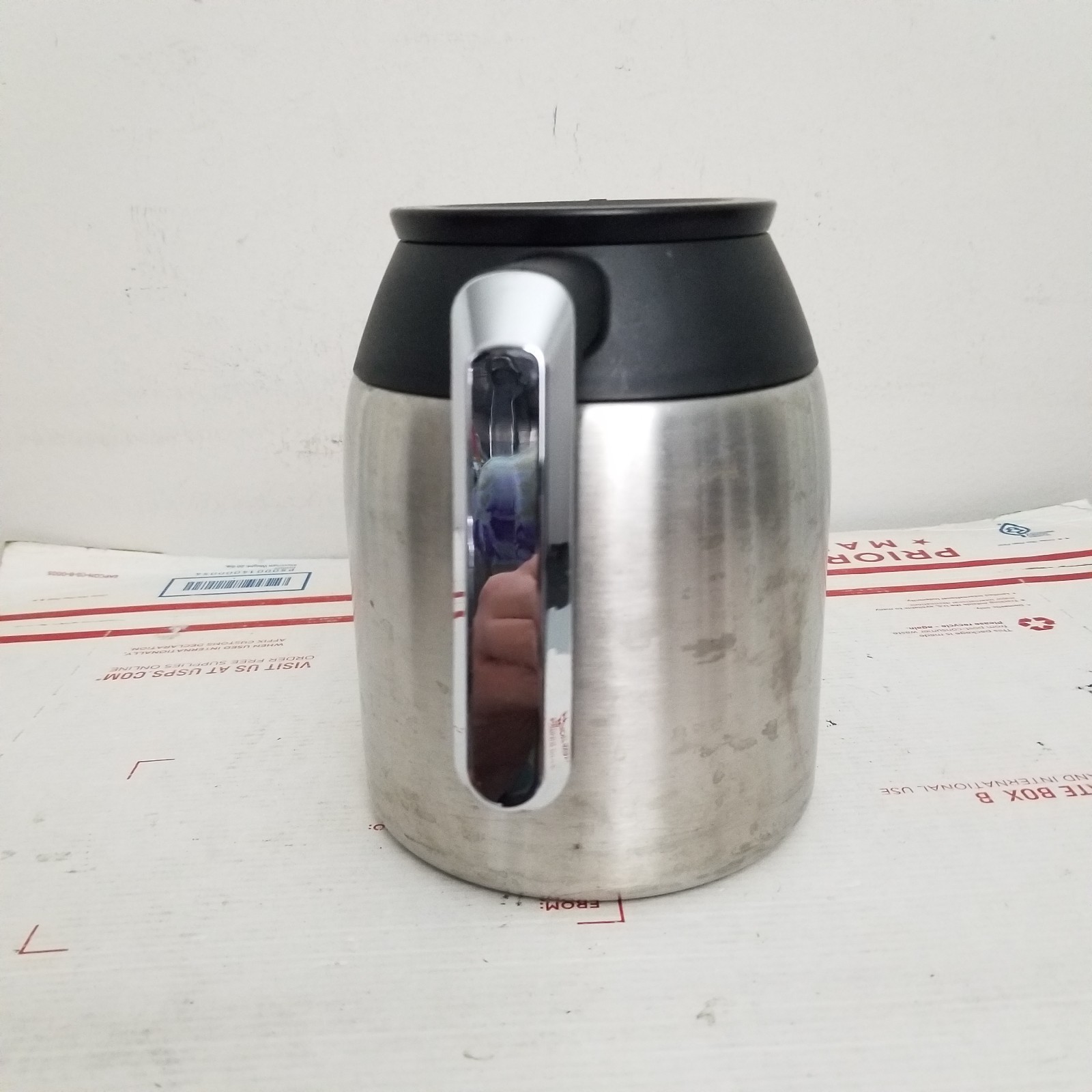 BUNN 1.9 Liter Thermal Carafe Stainless Steel Black BUNN-O-MATIC 54457.0000 OEM