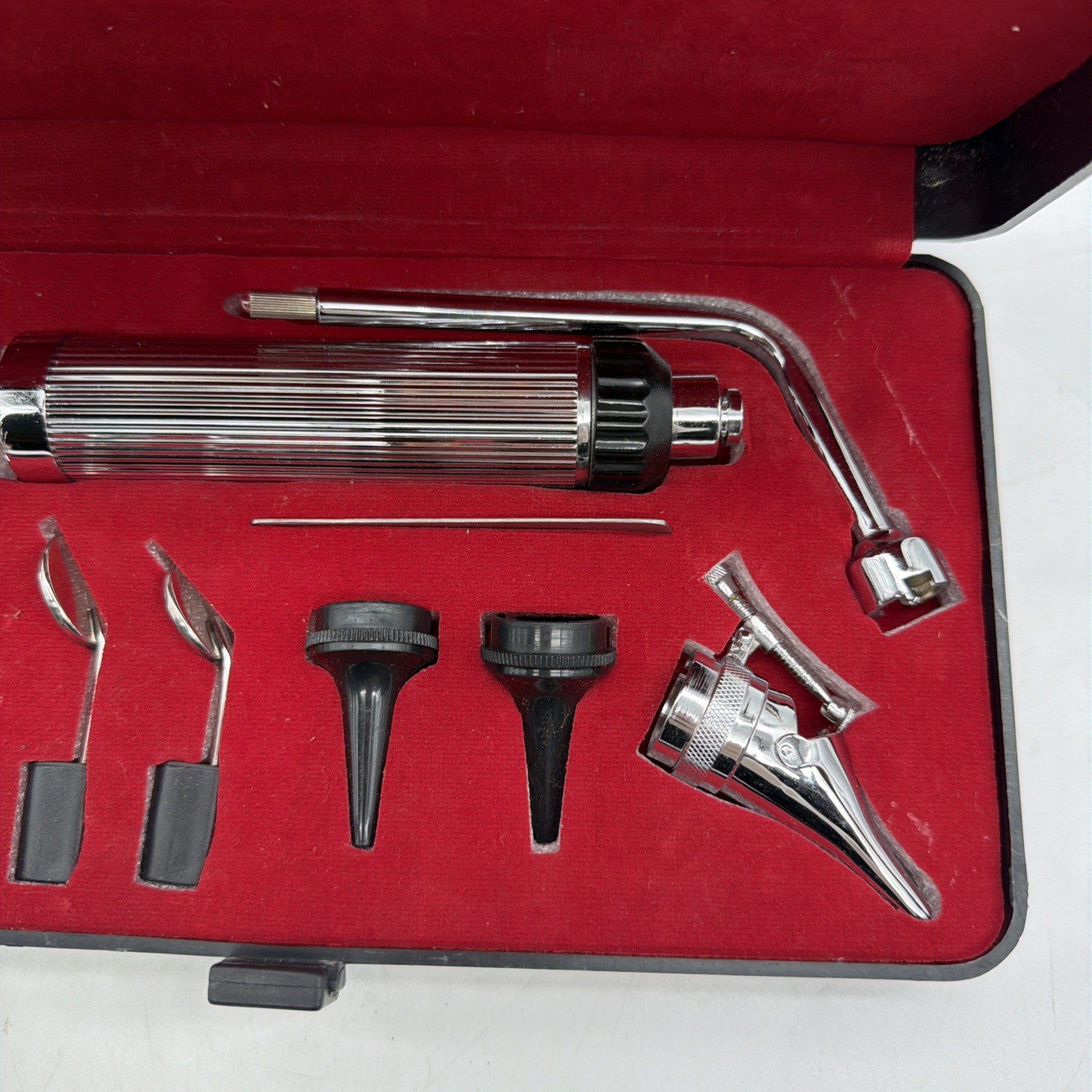 New Professional ENT Nasal Ophthalmoscope / Otoscope Diagnostic Surgical Set