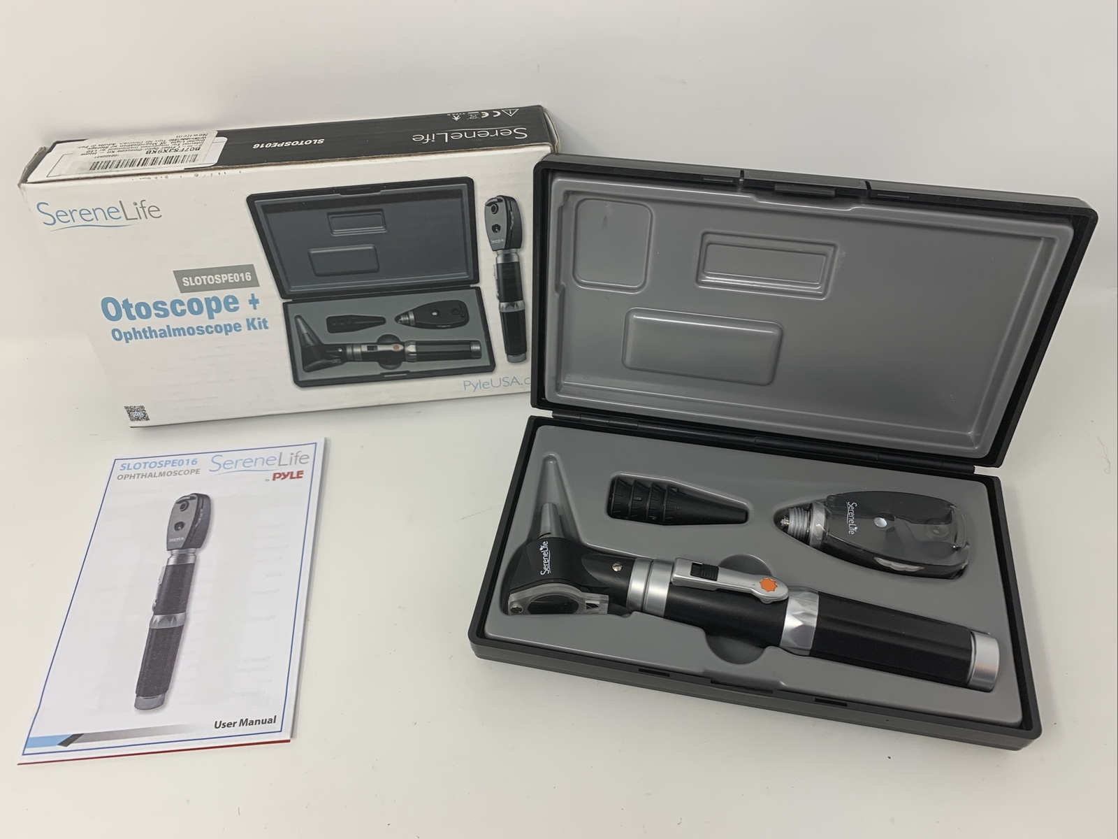 SereneLife Otoscope Plus Ophthalmoscope Kit SLOTOSPE016