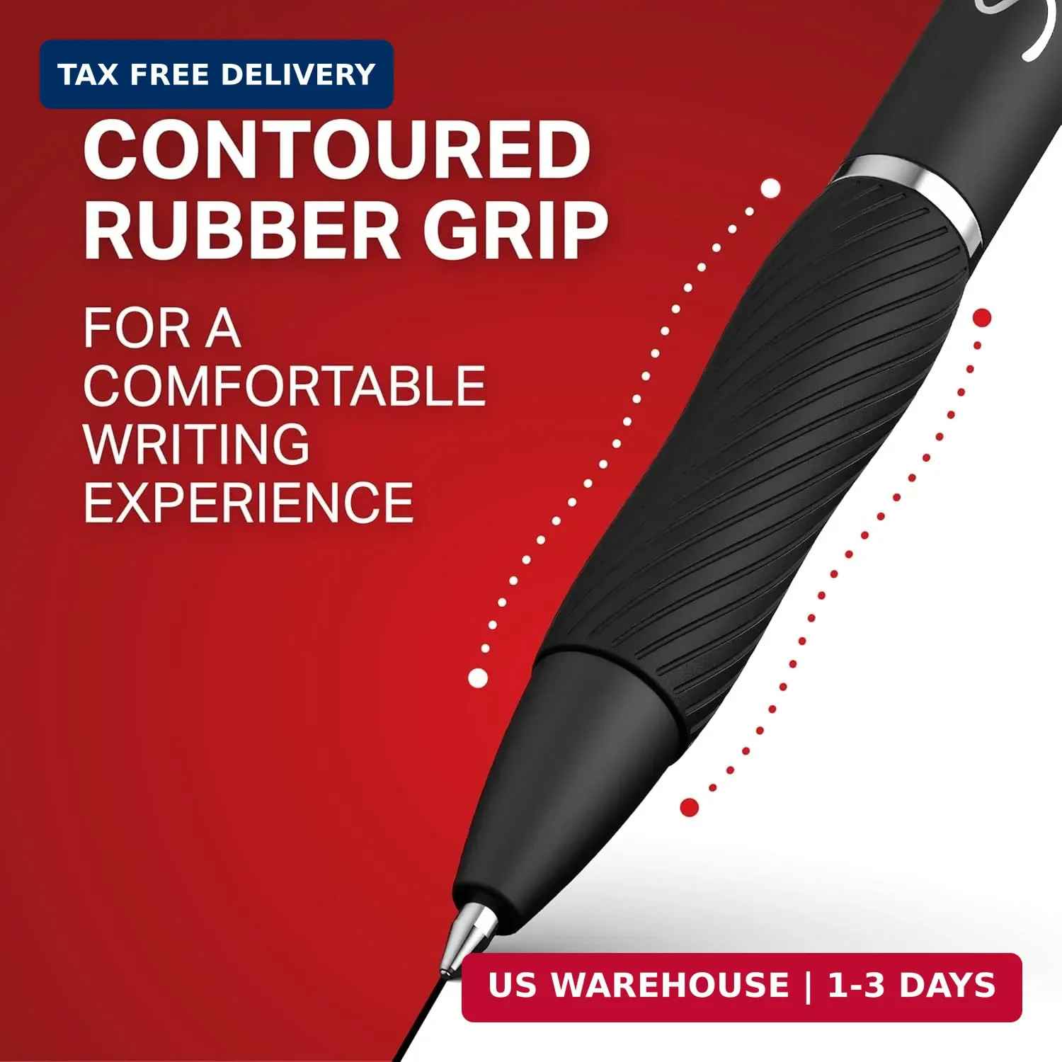 Sharpie S-Gel Pens, Medium Point (0.7mm), Black Ink, 4 Count – Ideal for Writing