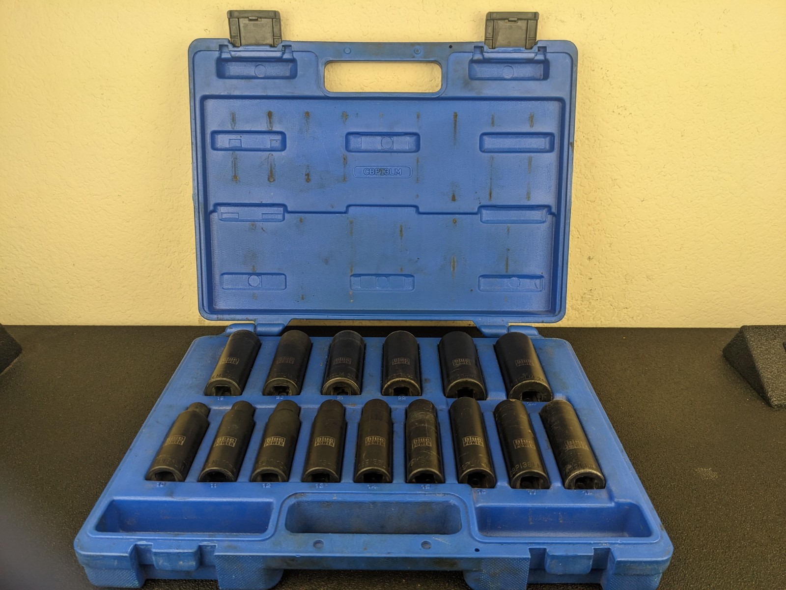 #bn387 Cornwell Tools CBPI3LM 15 Piece 1/2″ Drive Metric Deep Power Socket Set