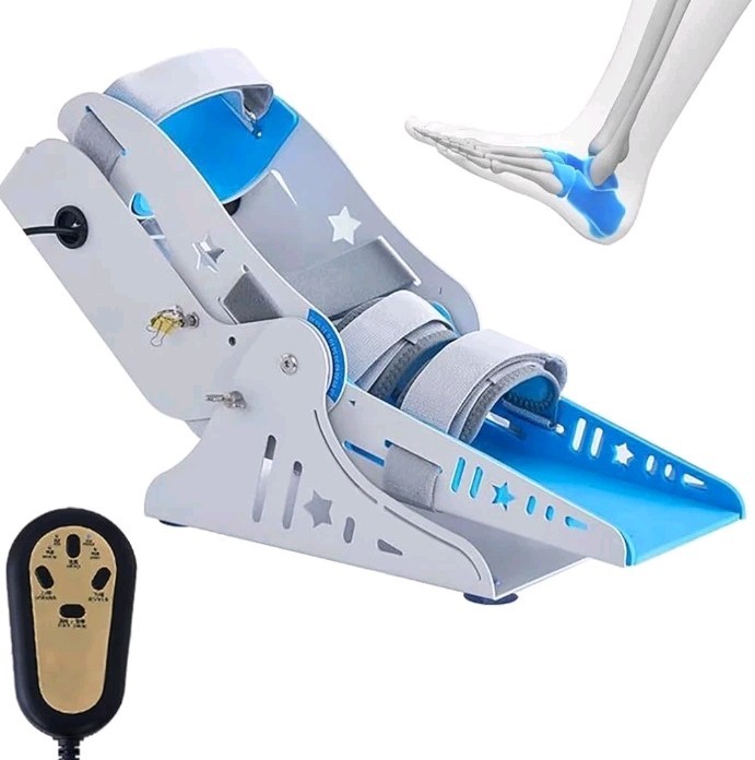 Electric Ankle Trainer, Ankle Joint Rehab Training Equipment with Remote Control