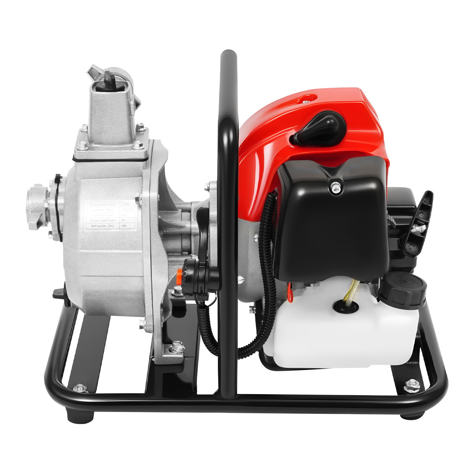 1.7 Hp 1 Gas Power Semi-trash Water Pump High Pressure Irrigation Transfer Pump
