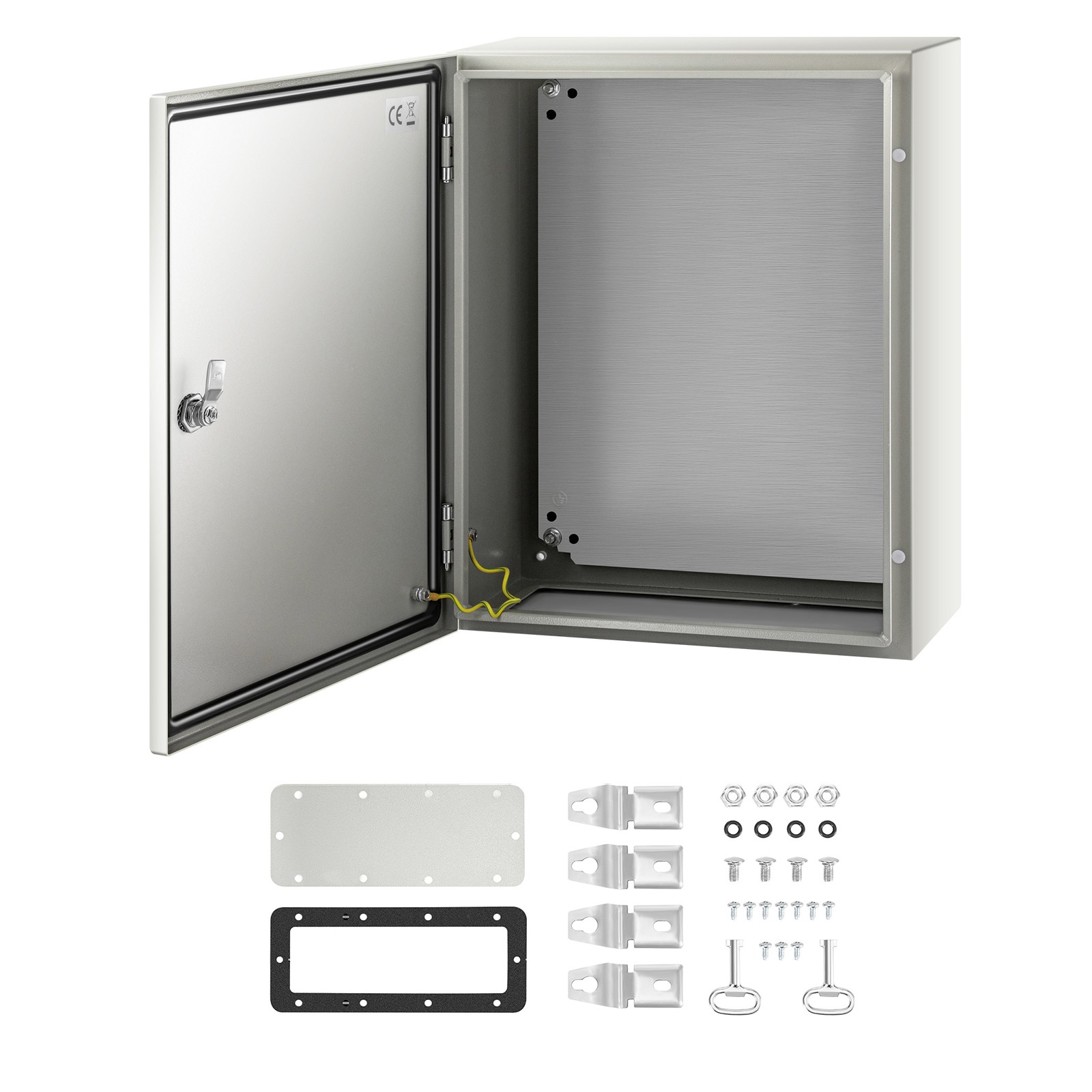 Carbon Steel Electrical Enclosure Box 20x16x8″ IP65 Wall Junction Box Outdoor