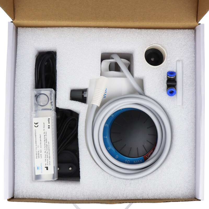Dental Ultrasonic Piezo Scaler Led Dental Scaler Ultrasonic Veterinary with 5Tip