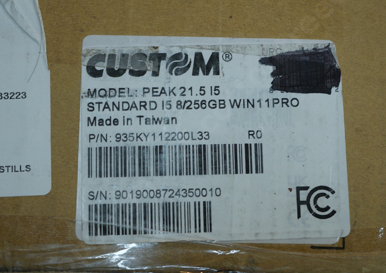 New OB Custom America Peak 21.5 Touch POS System Win11Pro All In One Computer