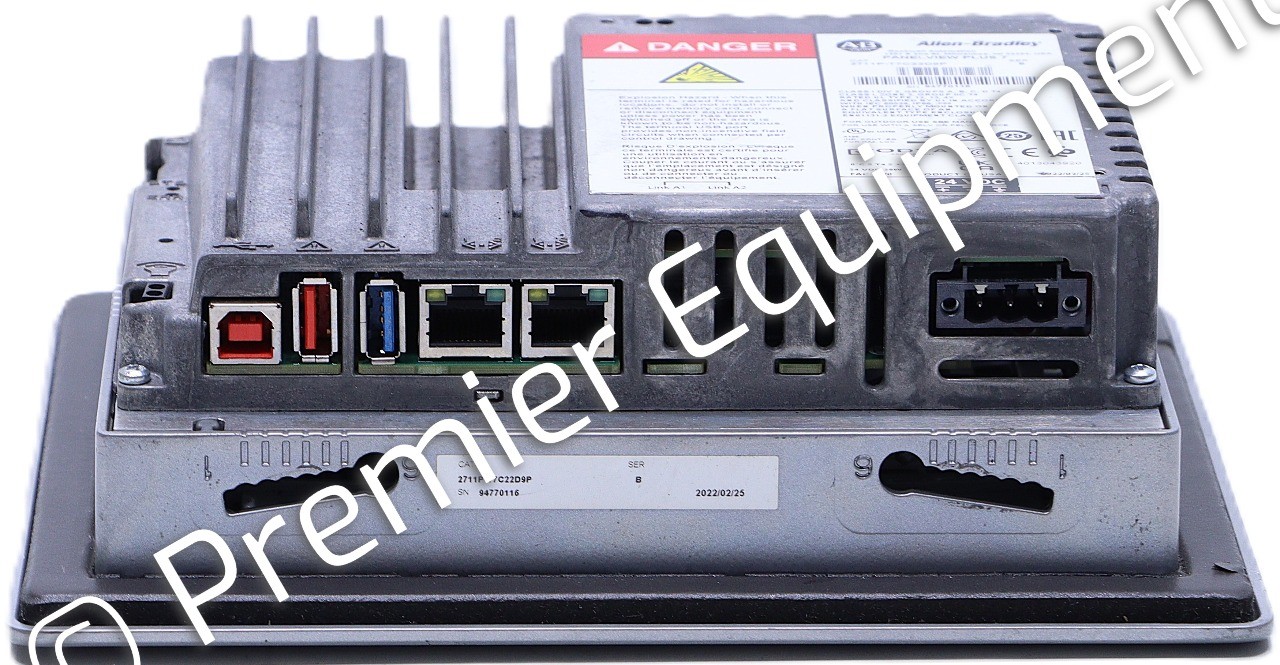 ALLEN BRADLEY 2711P-T7C22D9P SER B PERFORMANCE PANELVIEW PLUS 7 OPERATOR INTERFA
