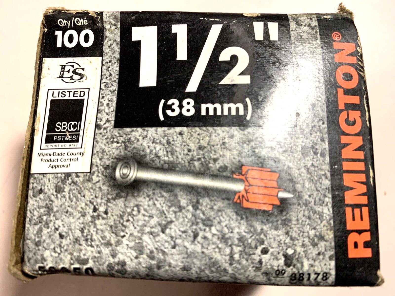 Remington Low Velocity Power Fasteners 1 1/2″ 38mm, 58050 «CLOSE TO 100» $8.97