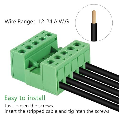 10 Pairs 5.08mm Pitch PCB Mount Screw10pcs Phoenix Type Connector PCB Mount S…