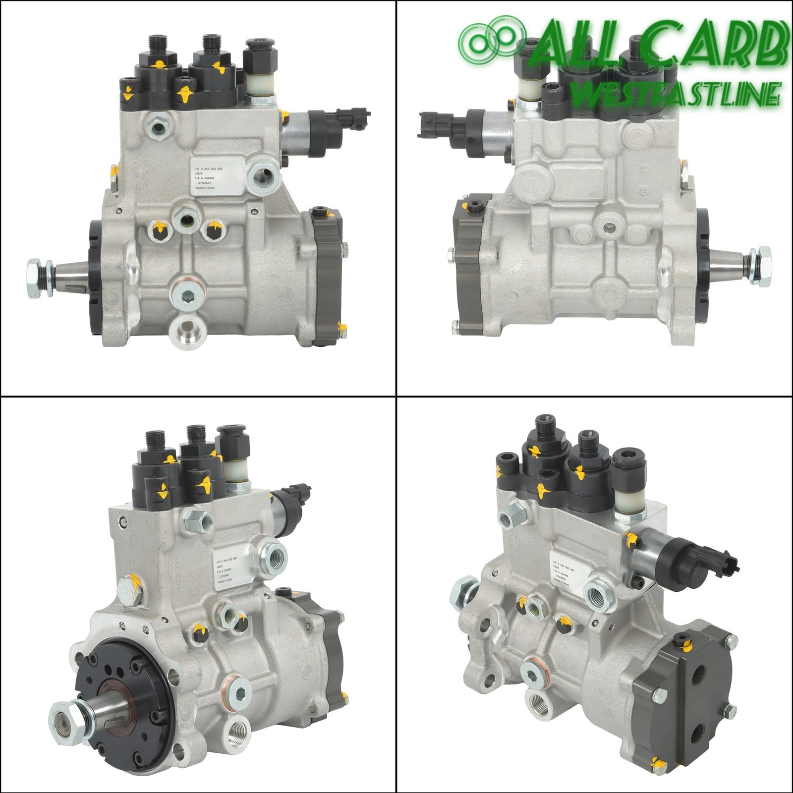 Fuel Injector Pump 375-2647 for Caterpillar C4.4 C7.1 Perkins 1100 0445025602