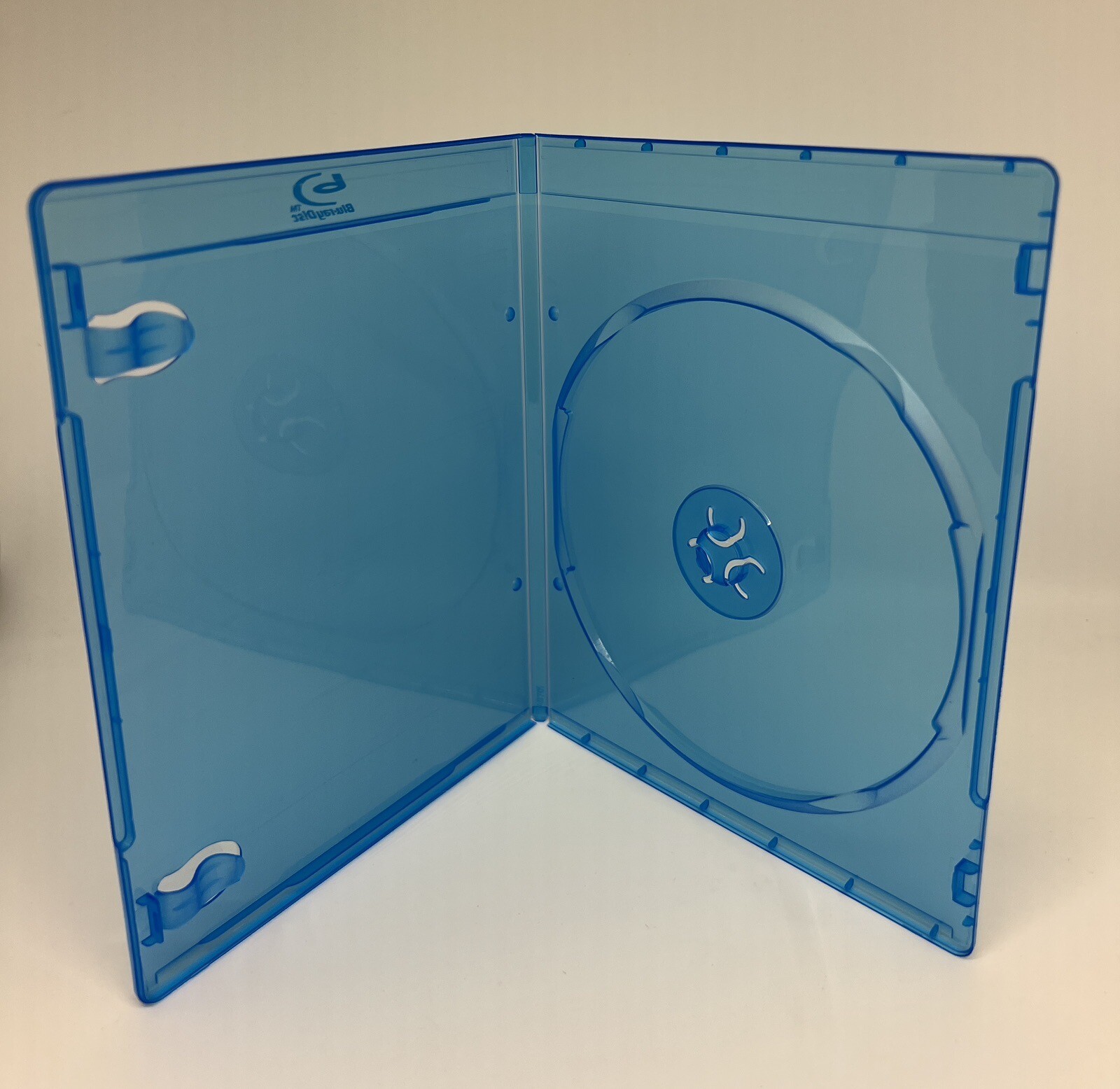25 PCS High Quality 7mm Slim Single Blu-Ray DVD Cases w/Blu-Ray Logo,BL0701
