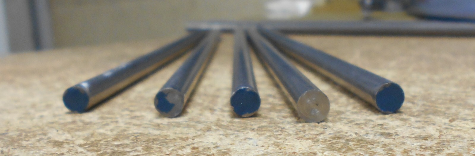 (5) pieces 12L14 Carbon Steel round 1/4″ (0.25) 10″ CF RND bar stock – CUTOFFS