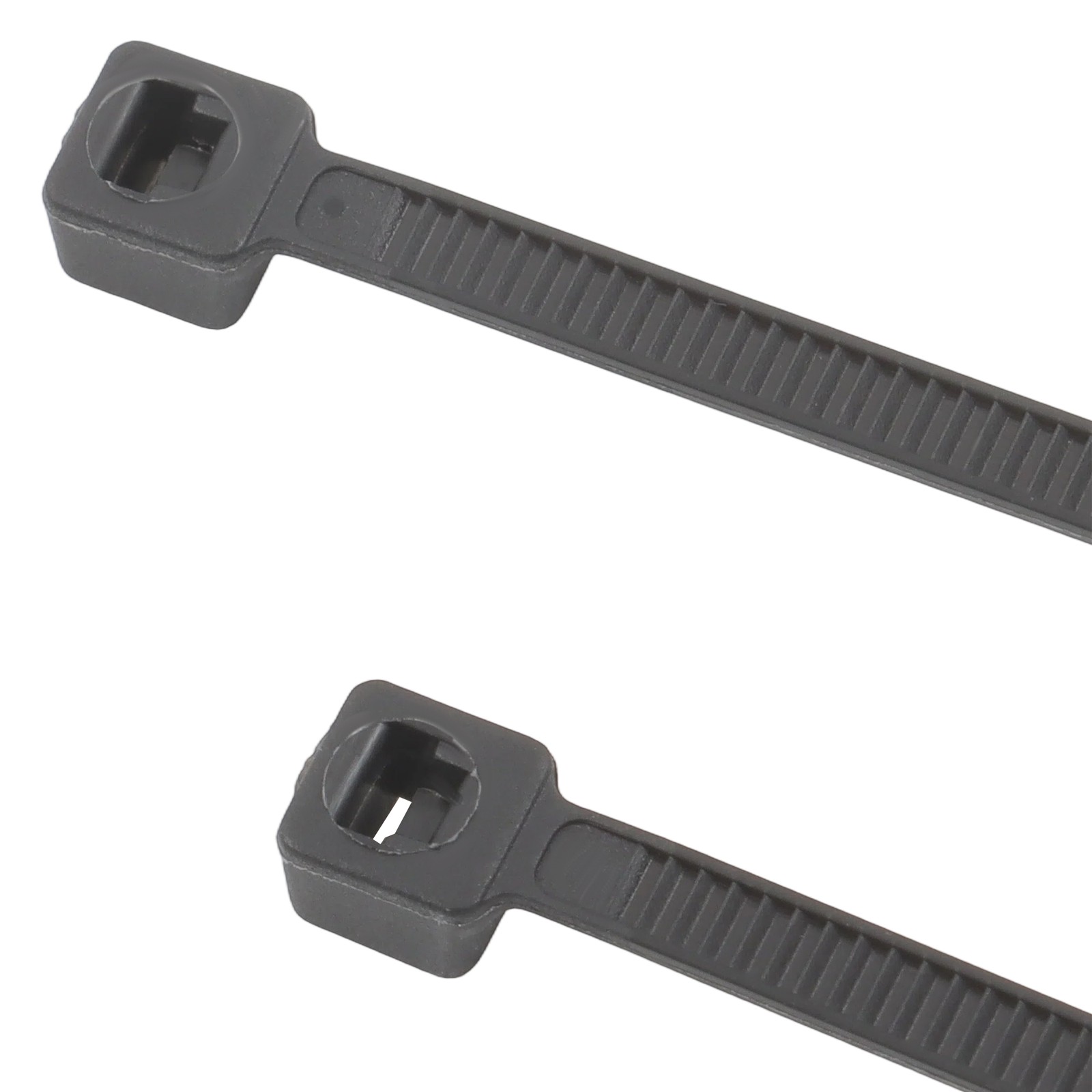8″ Uv Black Cable Ties 1000pk 40lb Self-Locking Zip Ties 0.14″ Wide Plastic