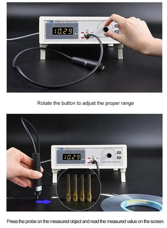 HPS2523 Thin Film Four-probe Square Resistance Tester Sheet Resistance Tester