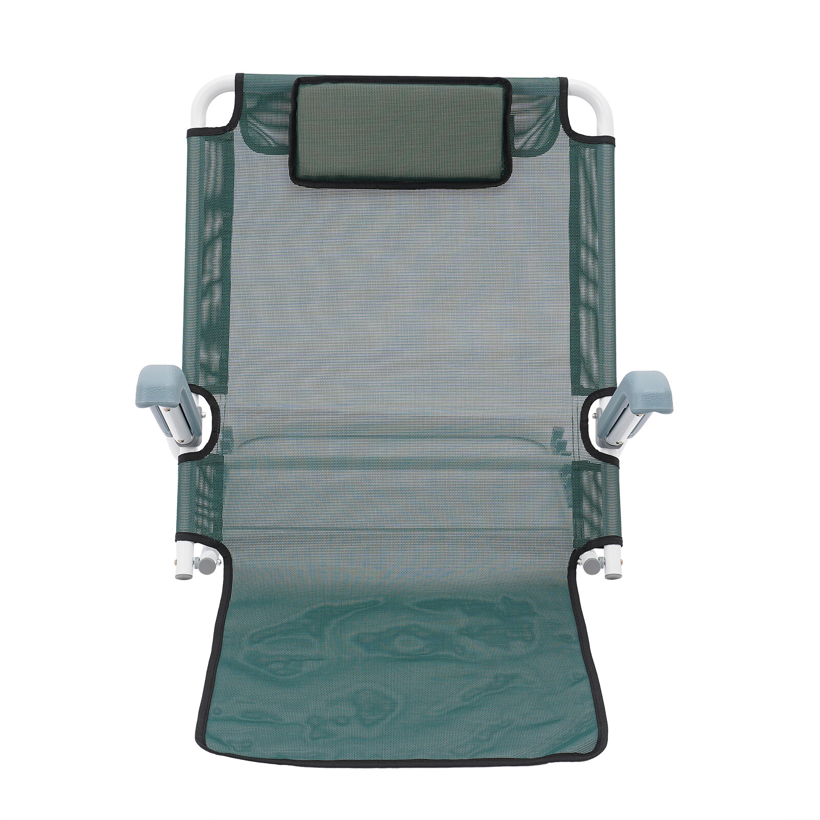 Foldable Bed Backrest Support Adjustable Sit-up Back Rest Bed Chair 198.42 lbs