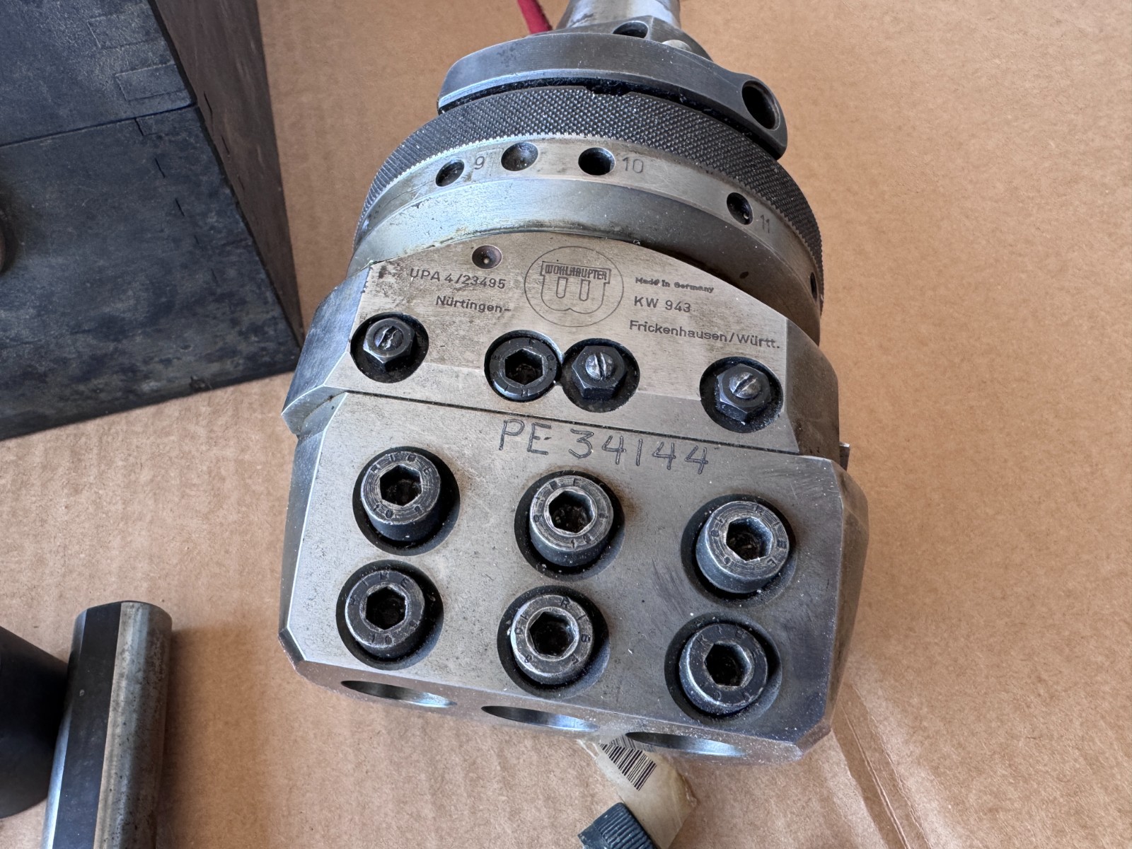 Wohlhaupter Universal Boring / Facing Head UPA4 / 23495 with Case & Accessories