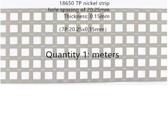 1M 0.15×20.25mm Nickel Strip for 18650 Battery Pack Spot Welding Belt