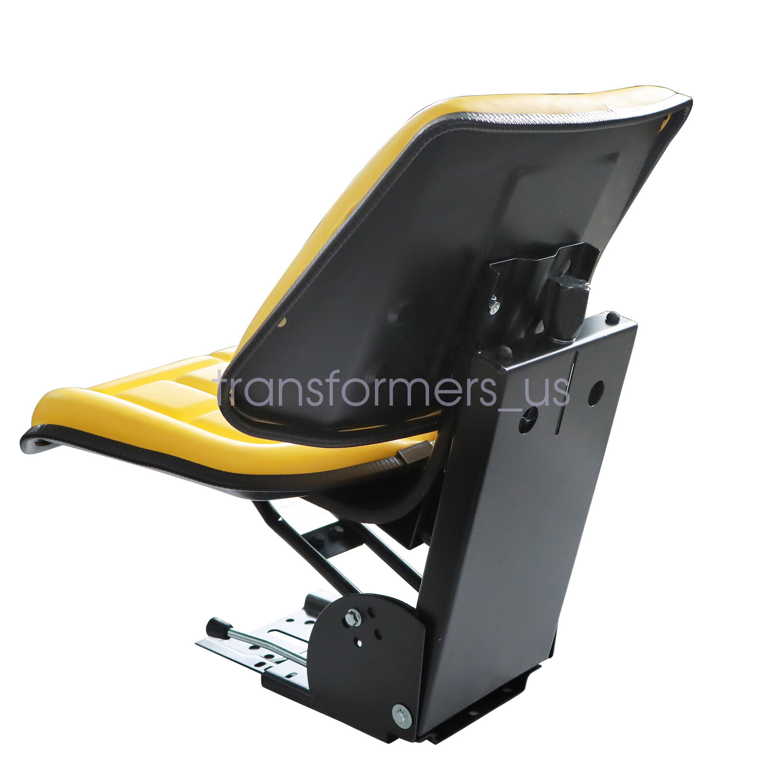 Yellow Tractor Suspension Seat Fit John Deere 5200 5210 5300 5310 5510