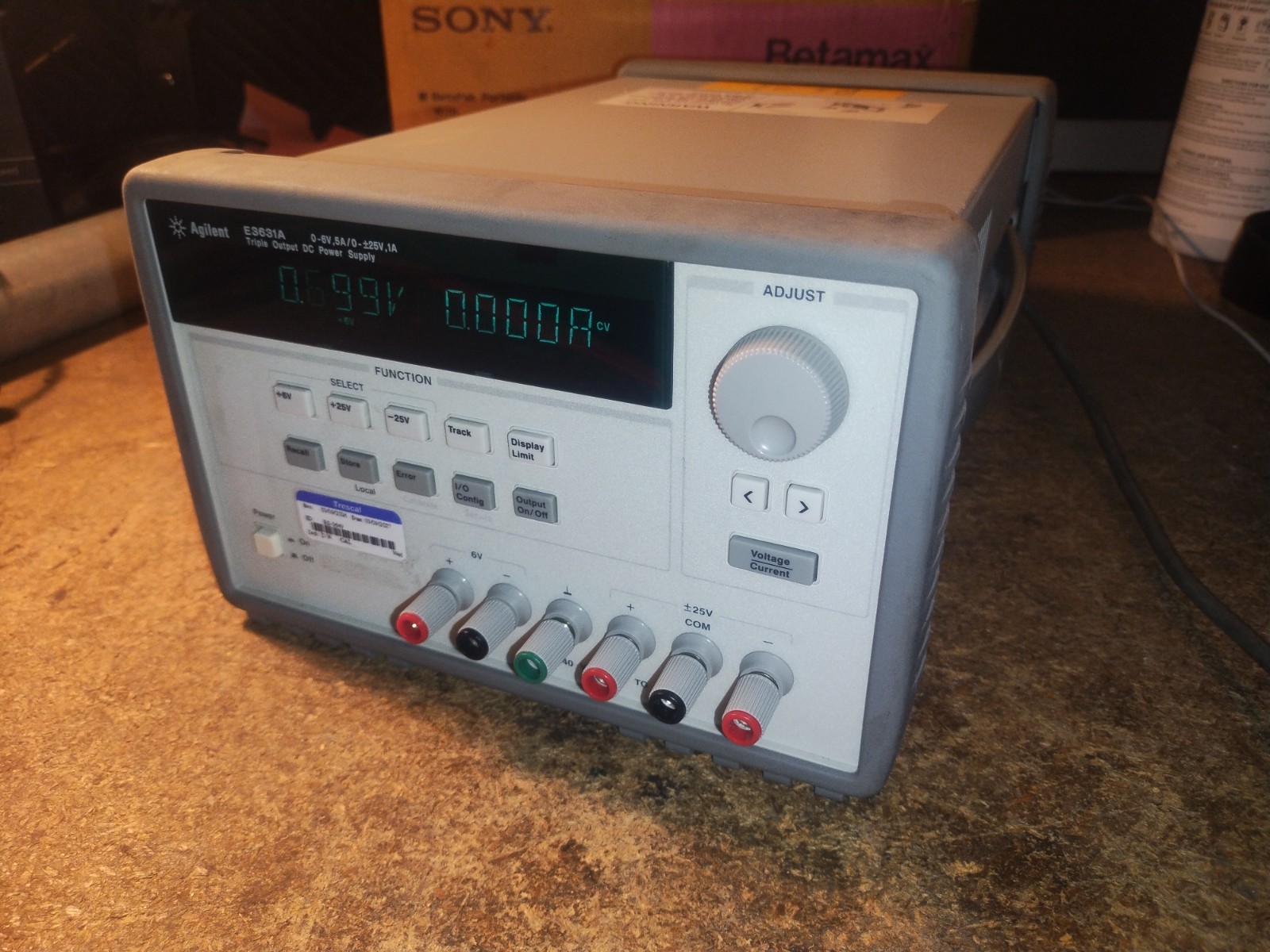 KEYSIGHT TECHNOLOGIES E3631A Power Supply – Used