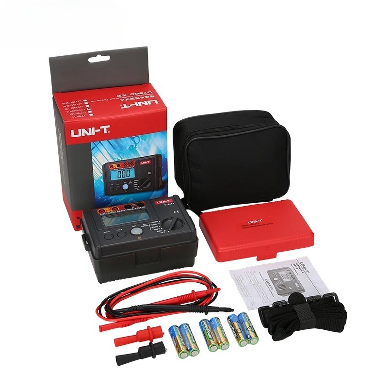 UNI-T UT501A Megger 1000V 5GΩ PI/DAR Insulation Tester Auto Discharge AC/DC