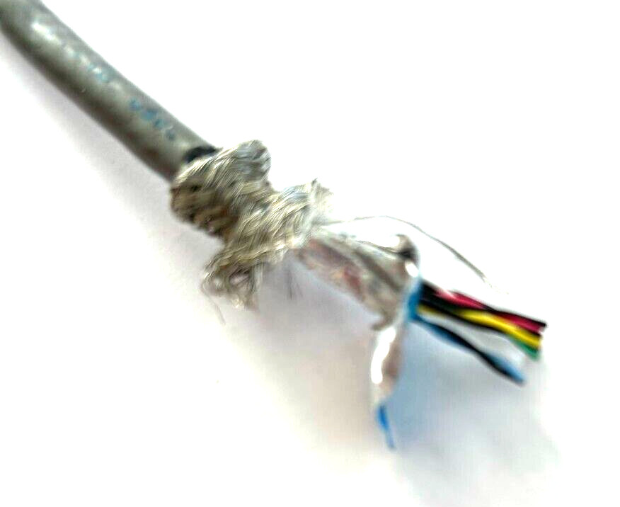 15 FT Belden 9807 28/5P Twist Pair Multi-Shielded 100 Ohm Low Cap Computer Cable