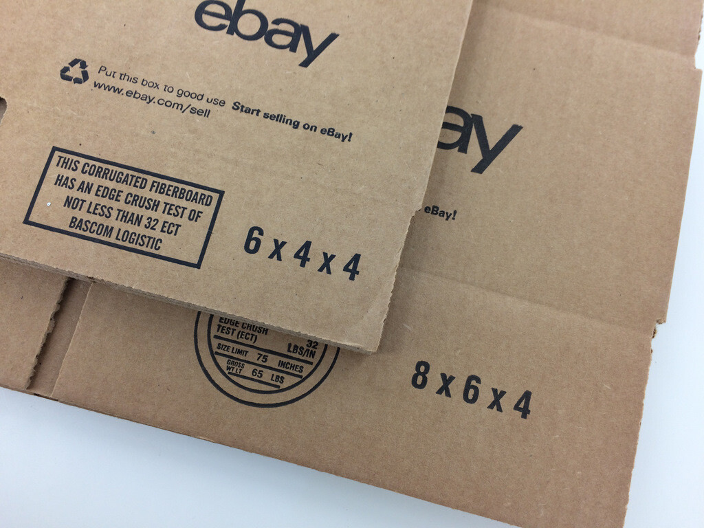 68 eBay Shipping Supplies Bubble Mailers KIT Box Envelopes Tape Tissues Stickers