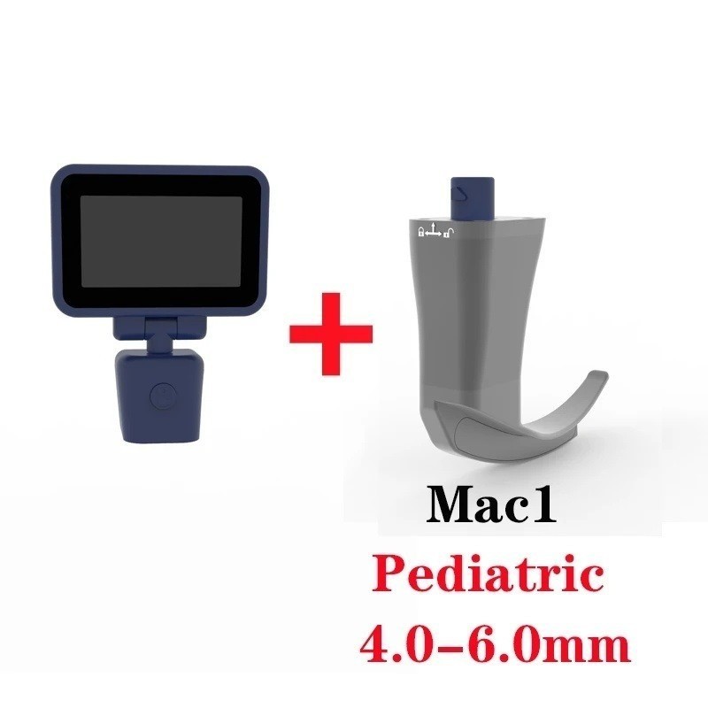 366291170555 Touch Screen Digital Video Laryngoscope Reusable Sterilizable Blade