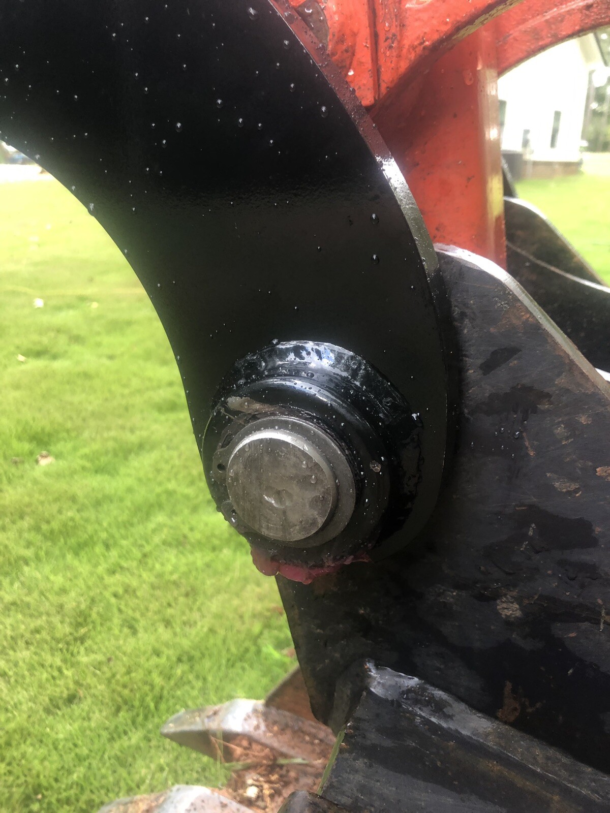 BLACK KUBOTA HYDRAULIC MINI EXCAVATOR THUMB KX71 KX91 KX121 U35 QUICK ATTACH