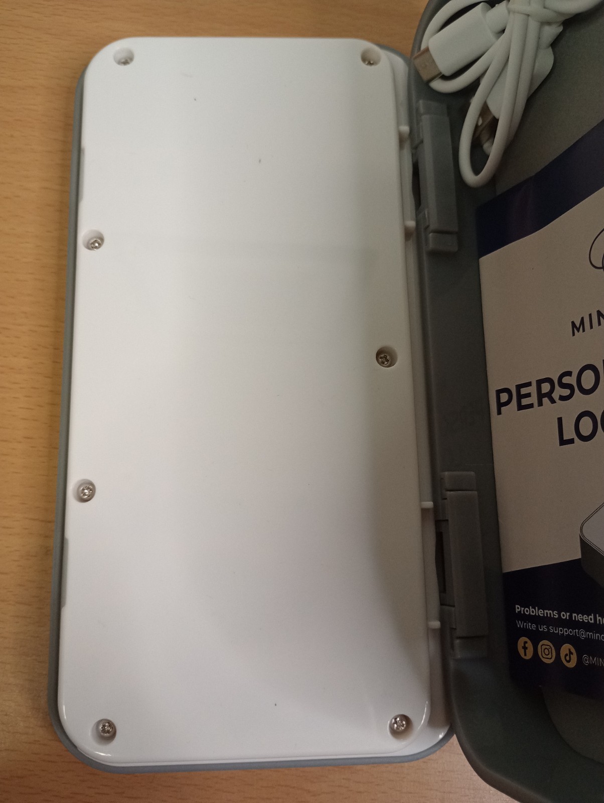 Mindsight Personal Timed Lock Box, Beat Everyday Temptations & Screen Time