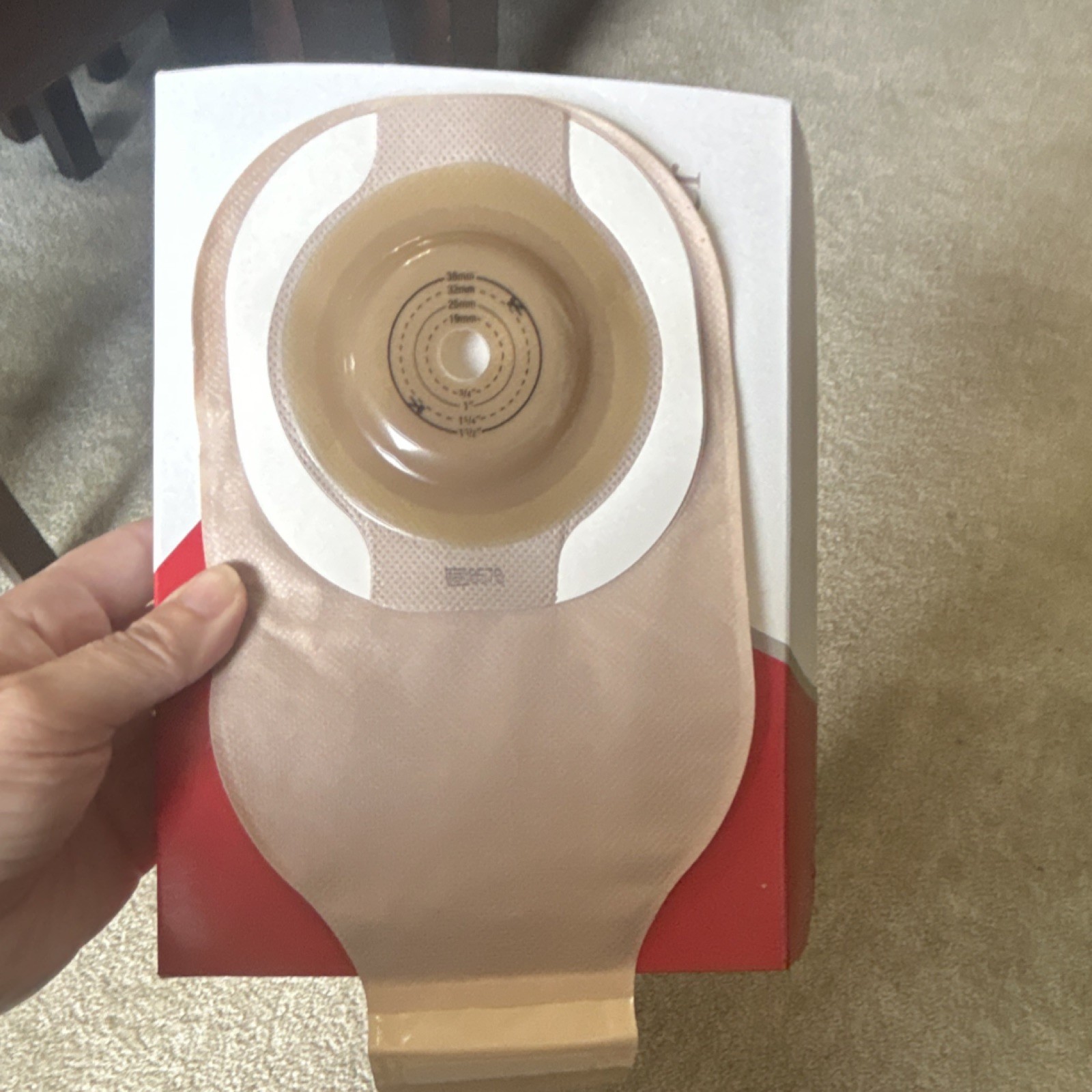 Hollister Premier 8578 1-Piece Drainable Ostomy Pouch Convex Cut-To-Fit Urostomy