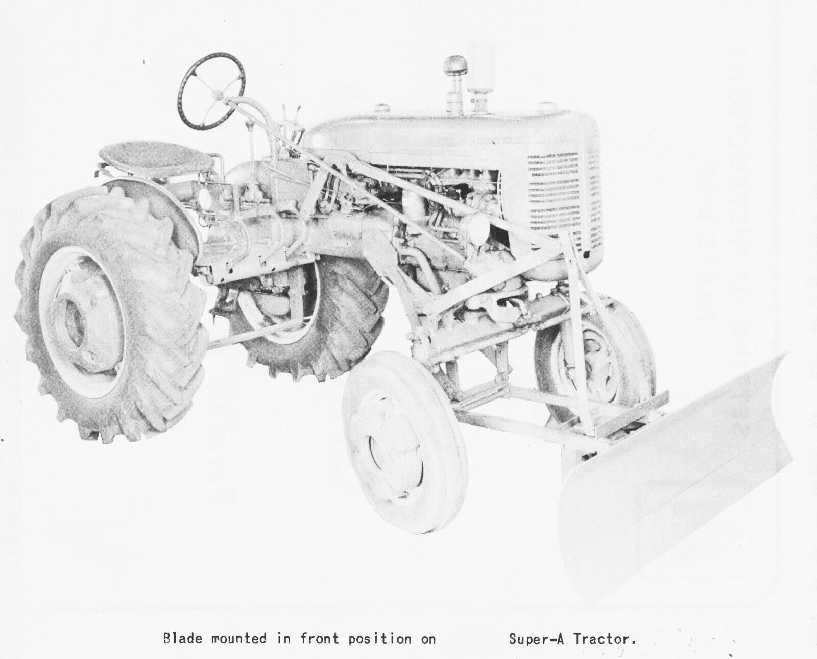 IH McCormick Deering Leveling & Grading Blade Manual Farmall A Super A Tractors