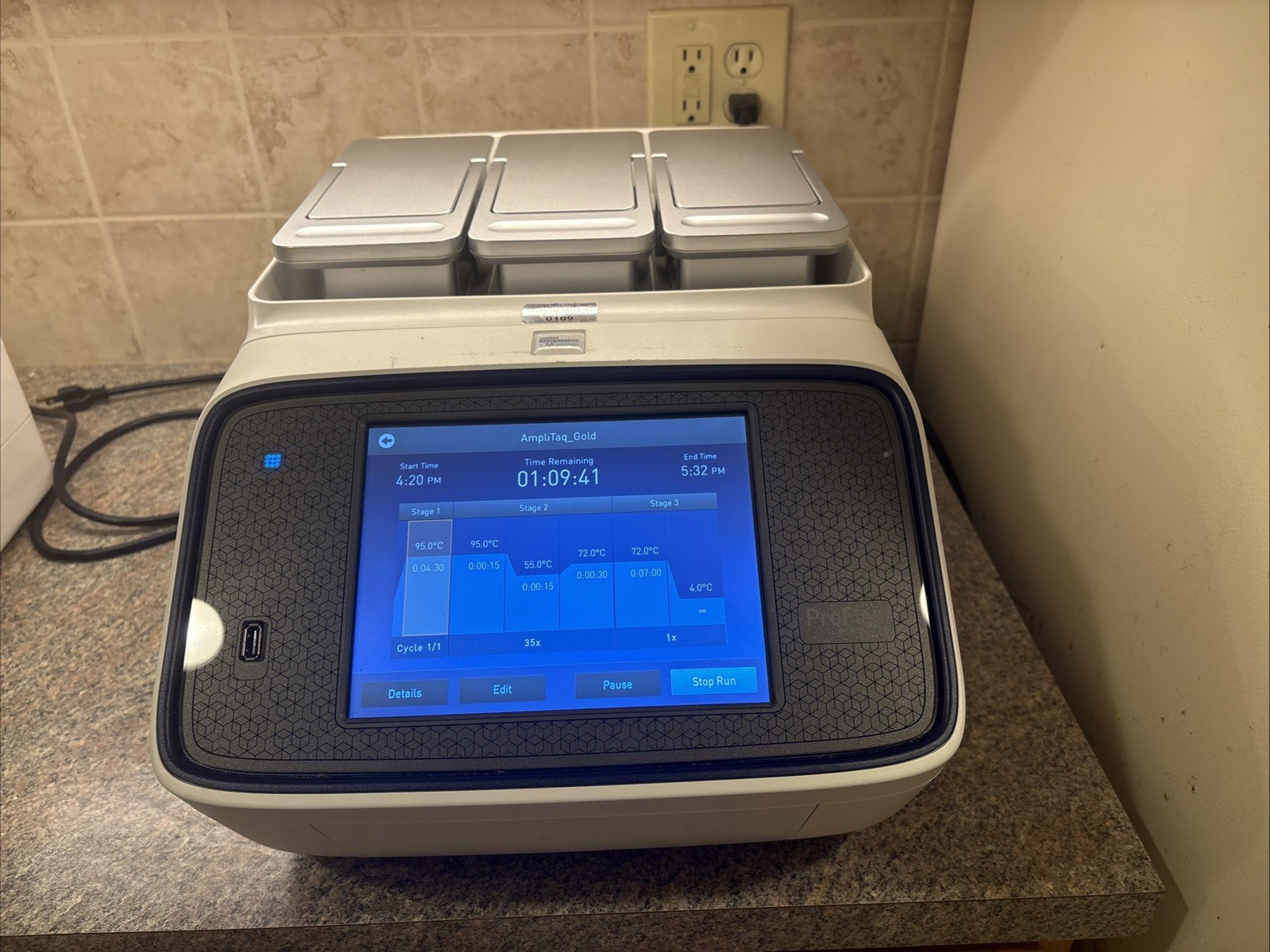 Applied Biosystems Proflex Base PCR System 3×32 Block, Mfg 2022